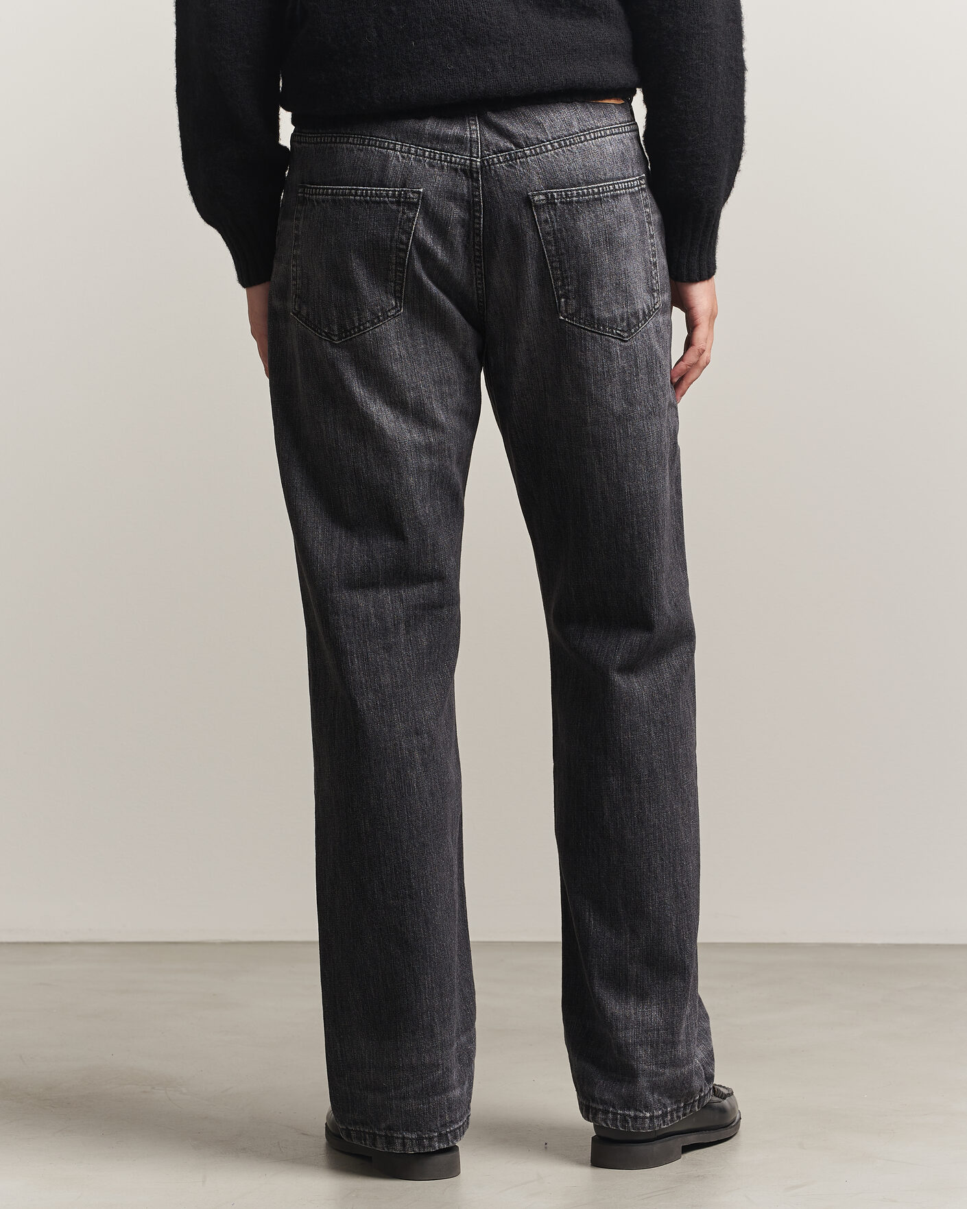 Heren | Broeken | Jeanerica | VM009 Vega Jeans Black Righe