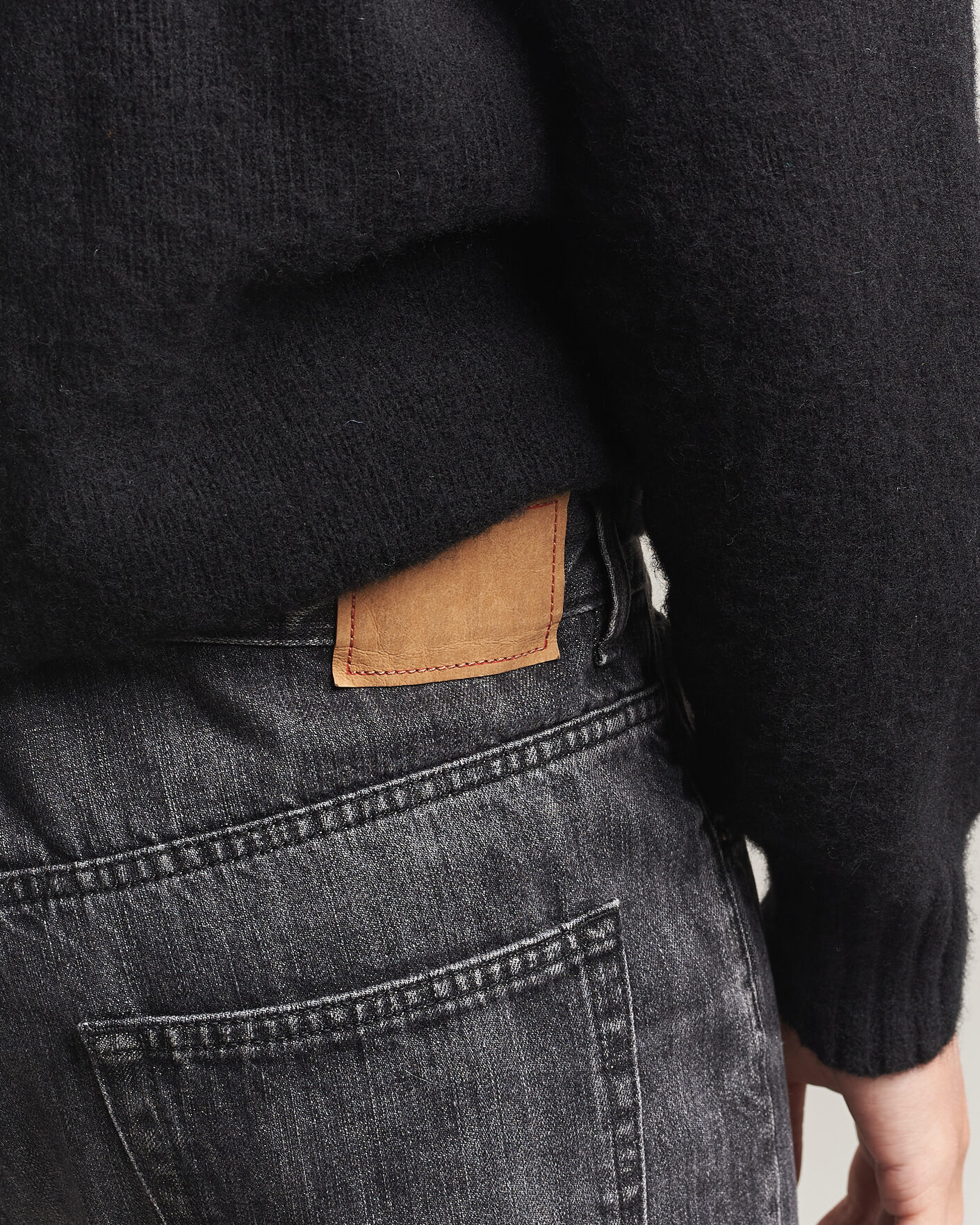 Heren | Broeken | Jeanerica | VM009 Vega Jeans Black Righe