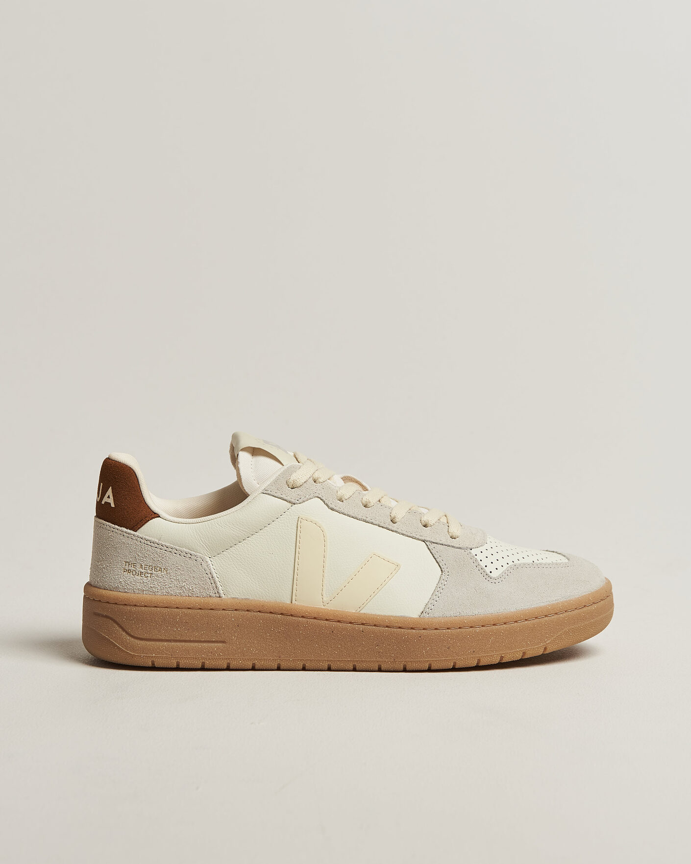 Heren | Sneakers | Veja | V-82 Sneaker Pure Calcaire/Cognac