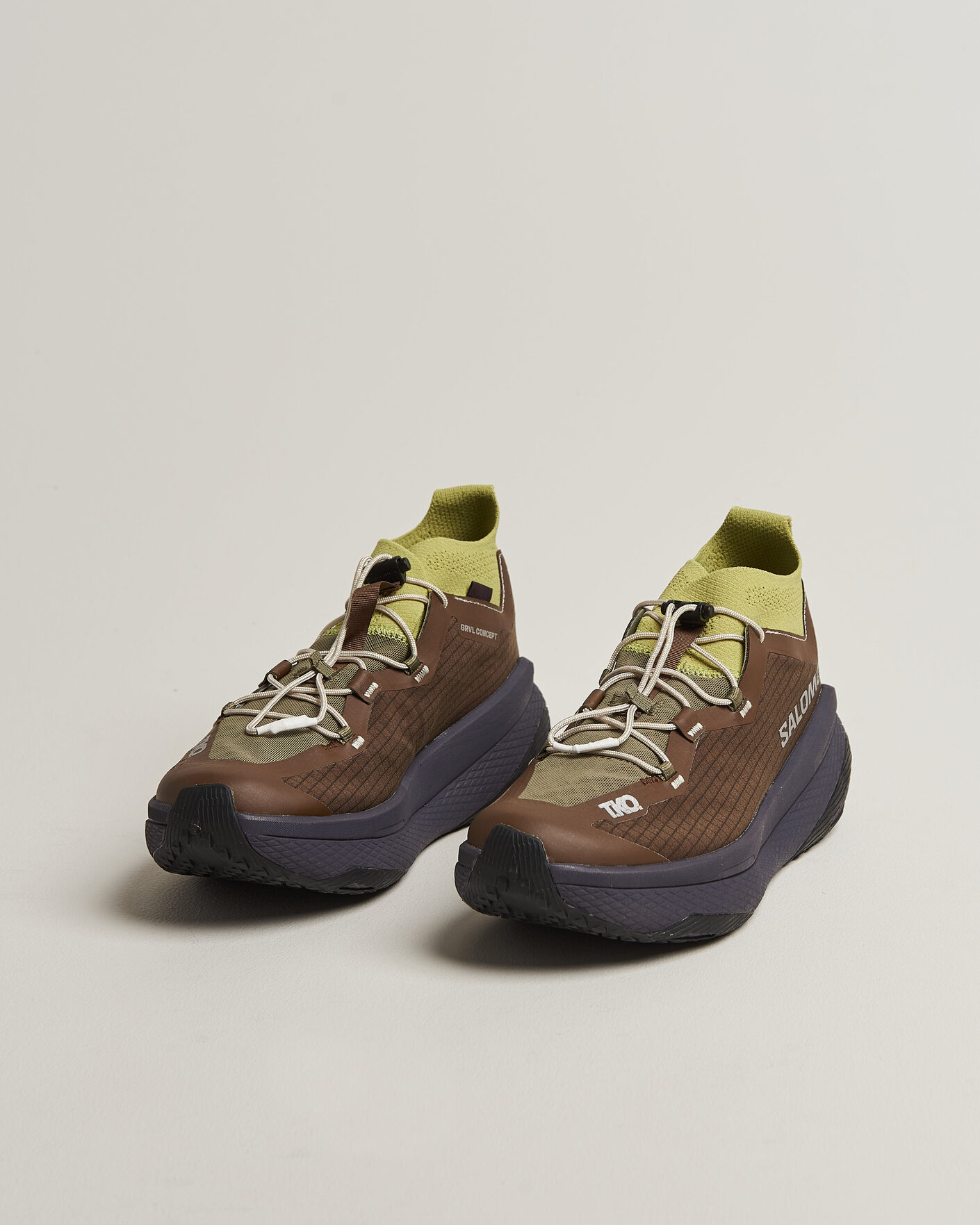 Heren | Trail sneakers | Pas Normal Studios | X Salomon Gravel Shoes Dark Earth
