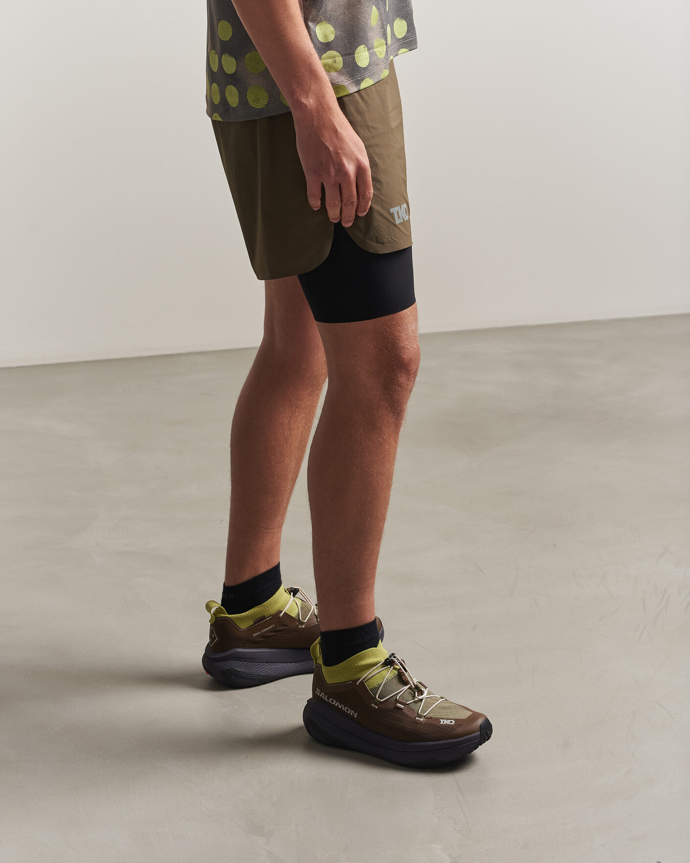 Heren | Trail sneakers | Pas Normal Studios | X Salomon Gravel Shoes Dark Earth
