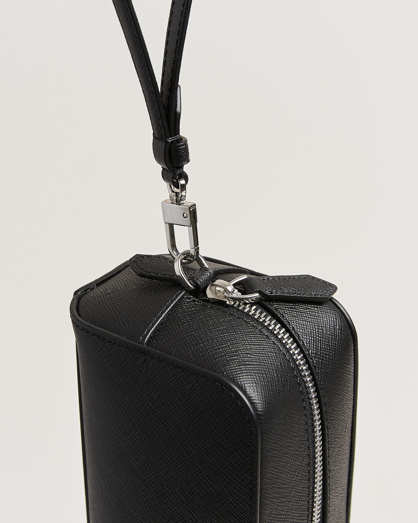 Heren | Tassen | Montblanc | Small Toiletry Clutch Sartorial Leather Black