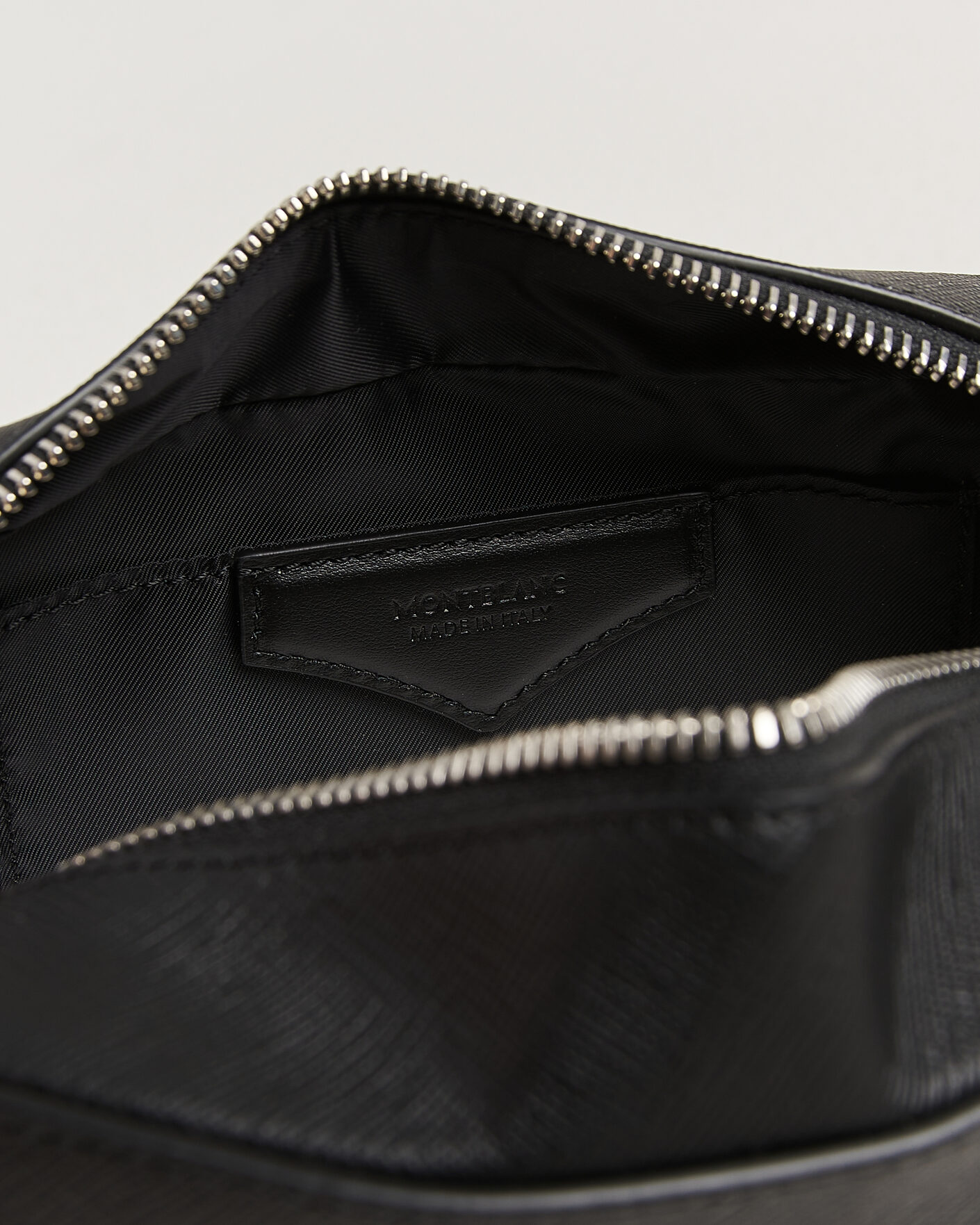 Heren | Tassen | Montblanc | Small Toiletry Clutch Sartorial Leather Black