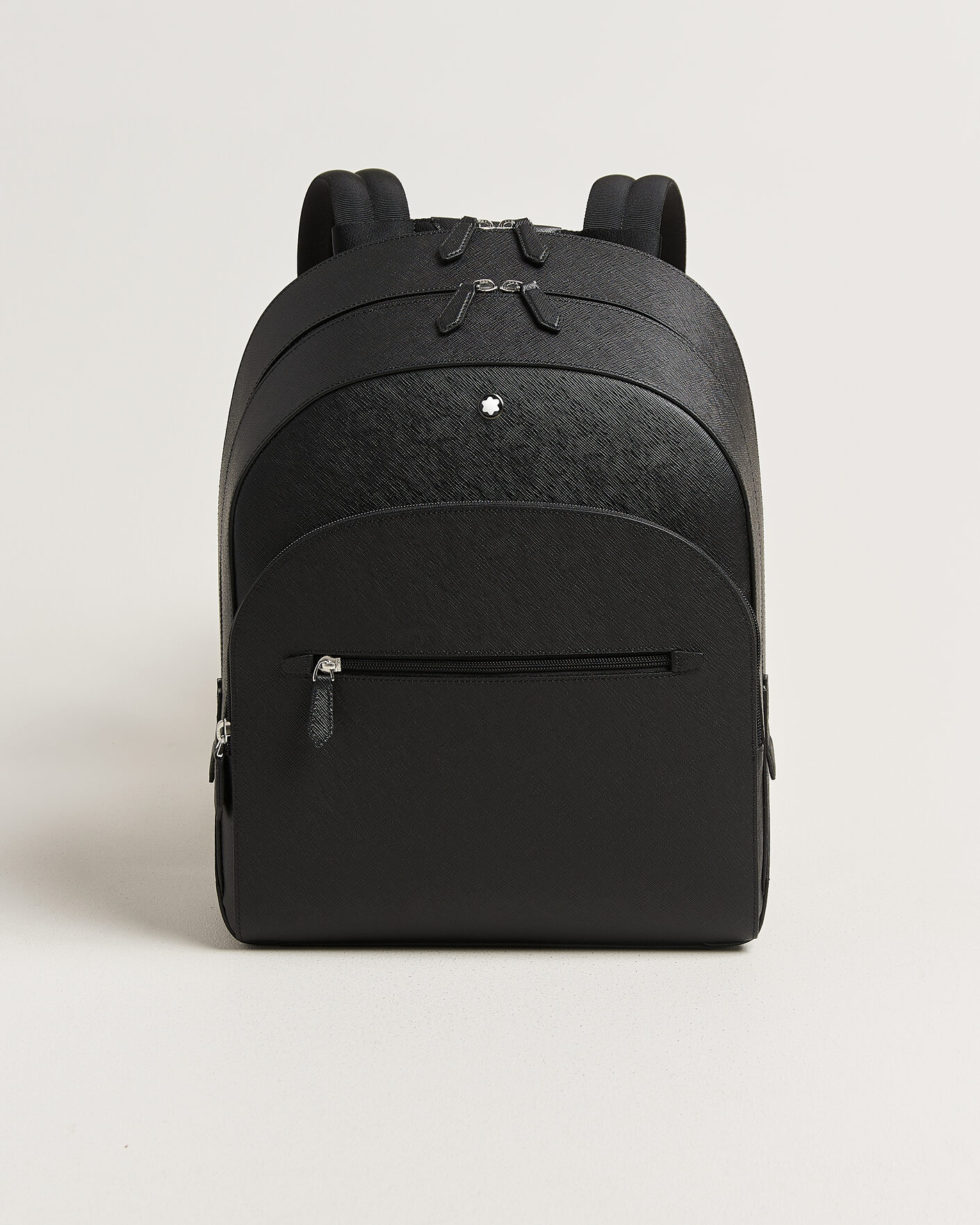 Heren | Montblanc Sartorial Large Backpack 3 Compartments Black | Montblanc | Sartorial Large Backpack 3 Compartments Black