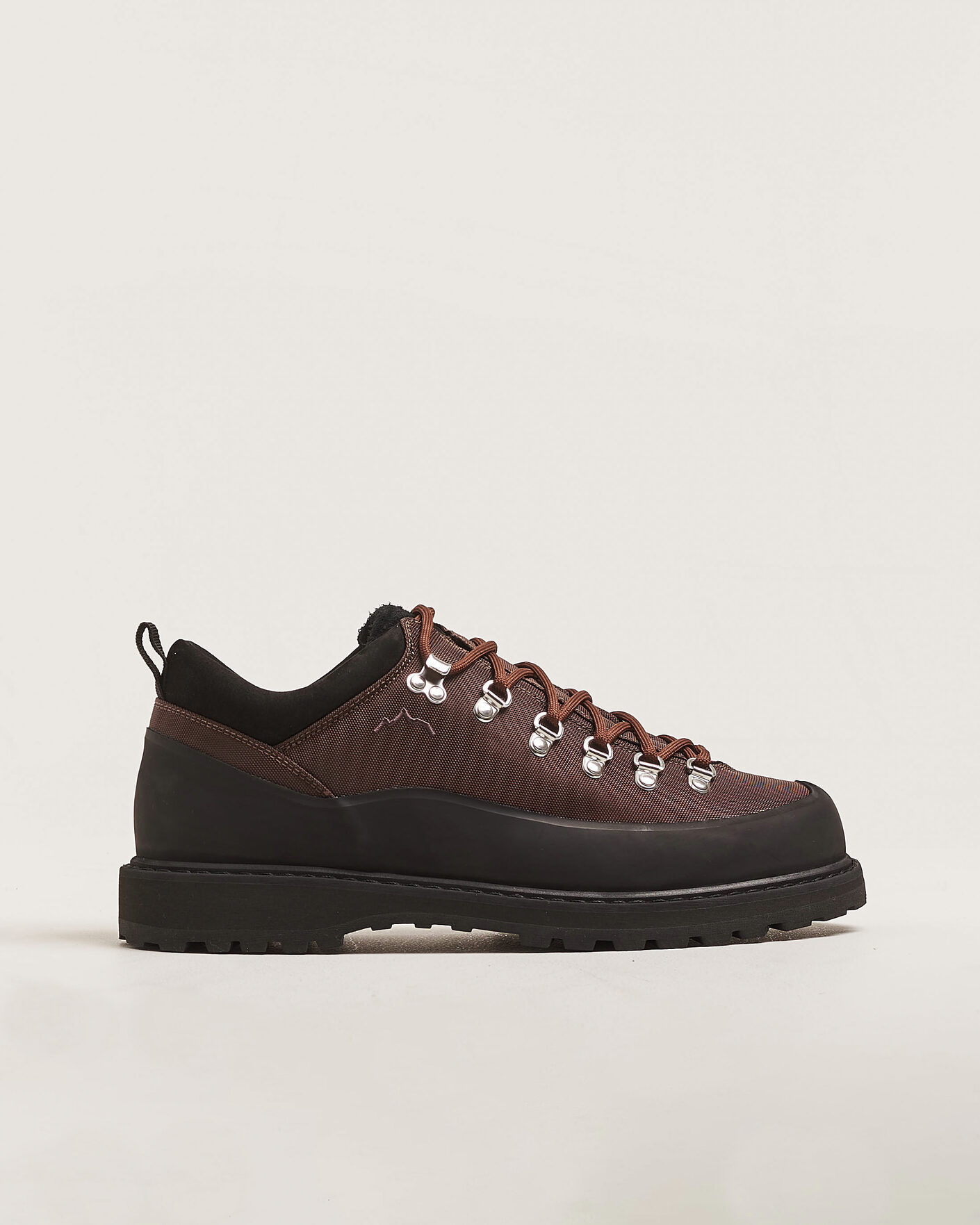 Heren | Laarzen | Diemme | Roccia Basso Sport Low Boot Mogano Fabric