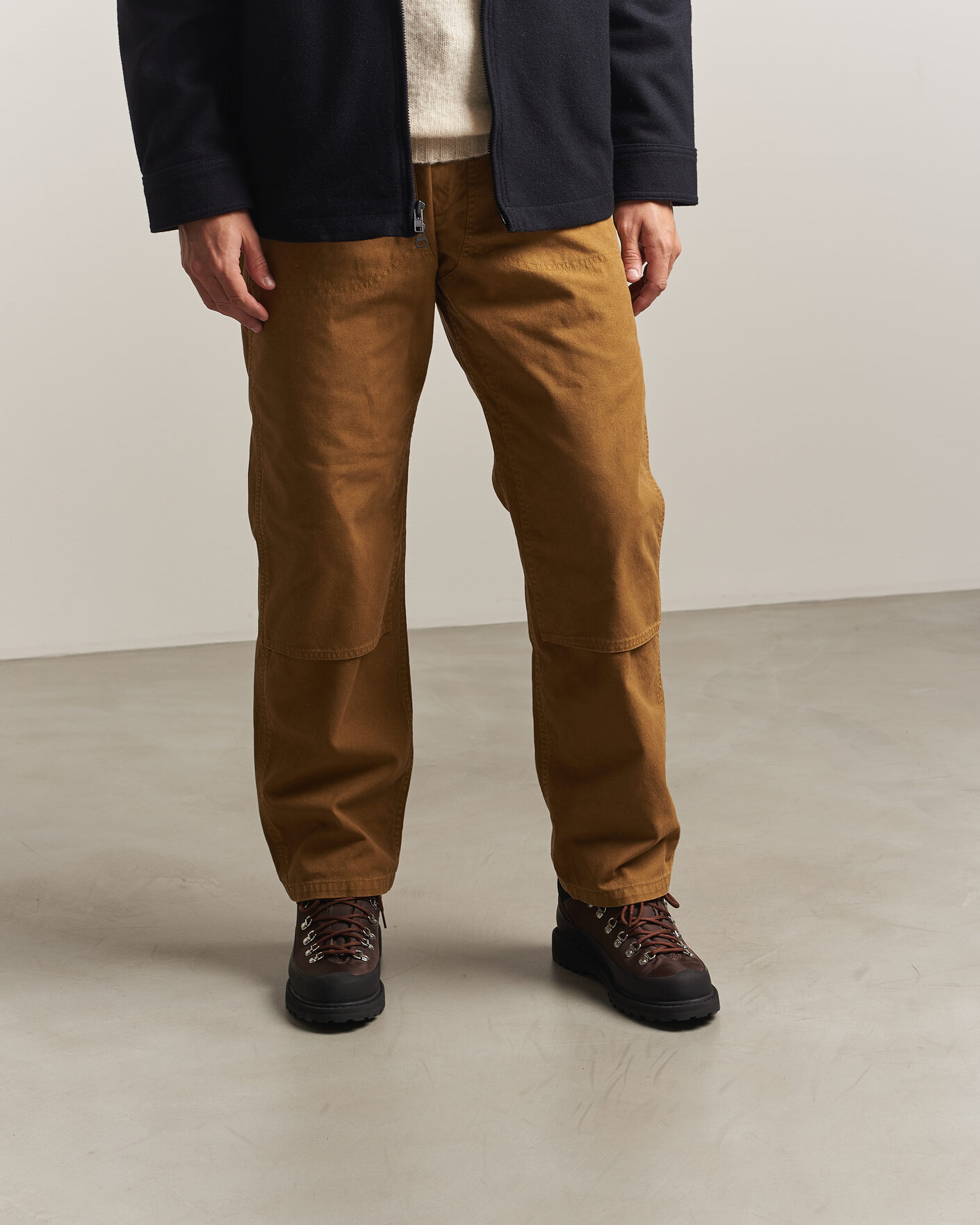 Heren | Laarzen | Diemme | Roccia Basso Sport Low Boot Mogano Fabric