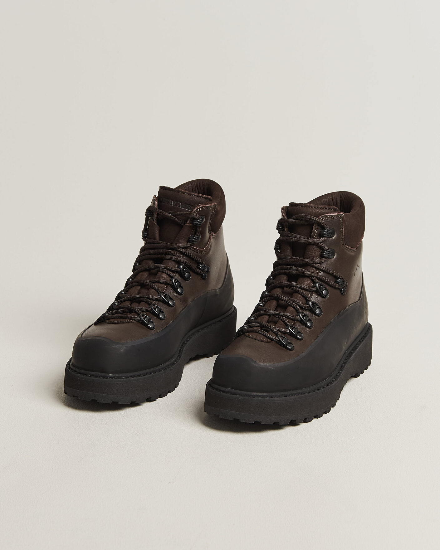 Heren | Laarzen | Diemme | Roccia Vet Gomma Boot Mogano Dark Brown Calf