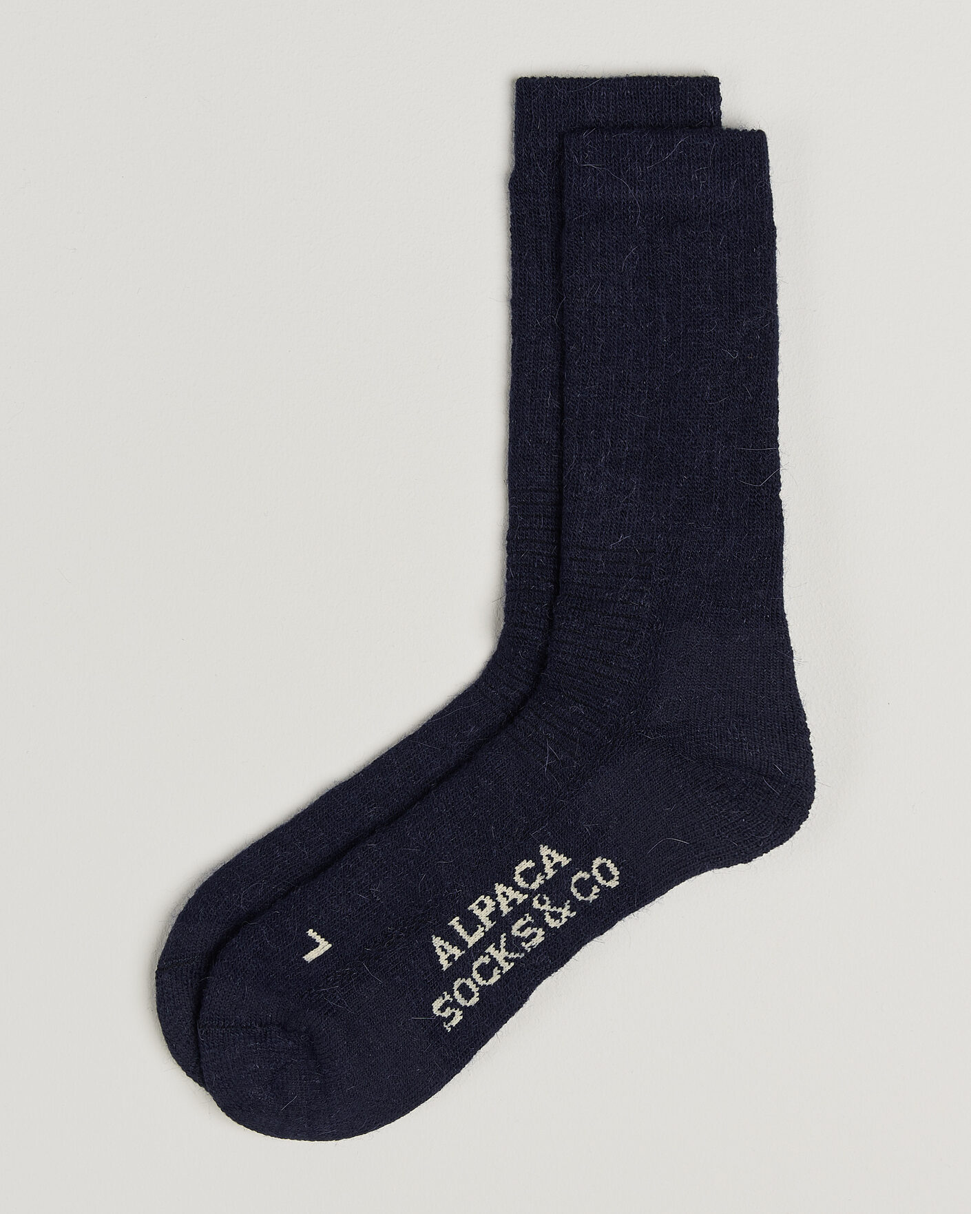 Heren | Ondergoed | Alpacasocks & Co | 2-Pack Heavy Alpacka Wool Socks Navy