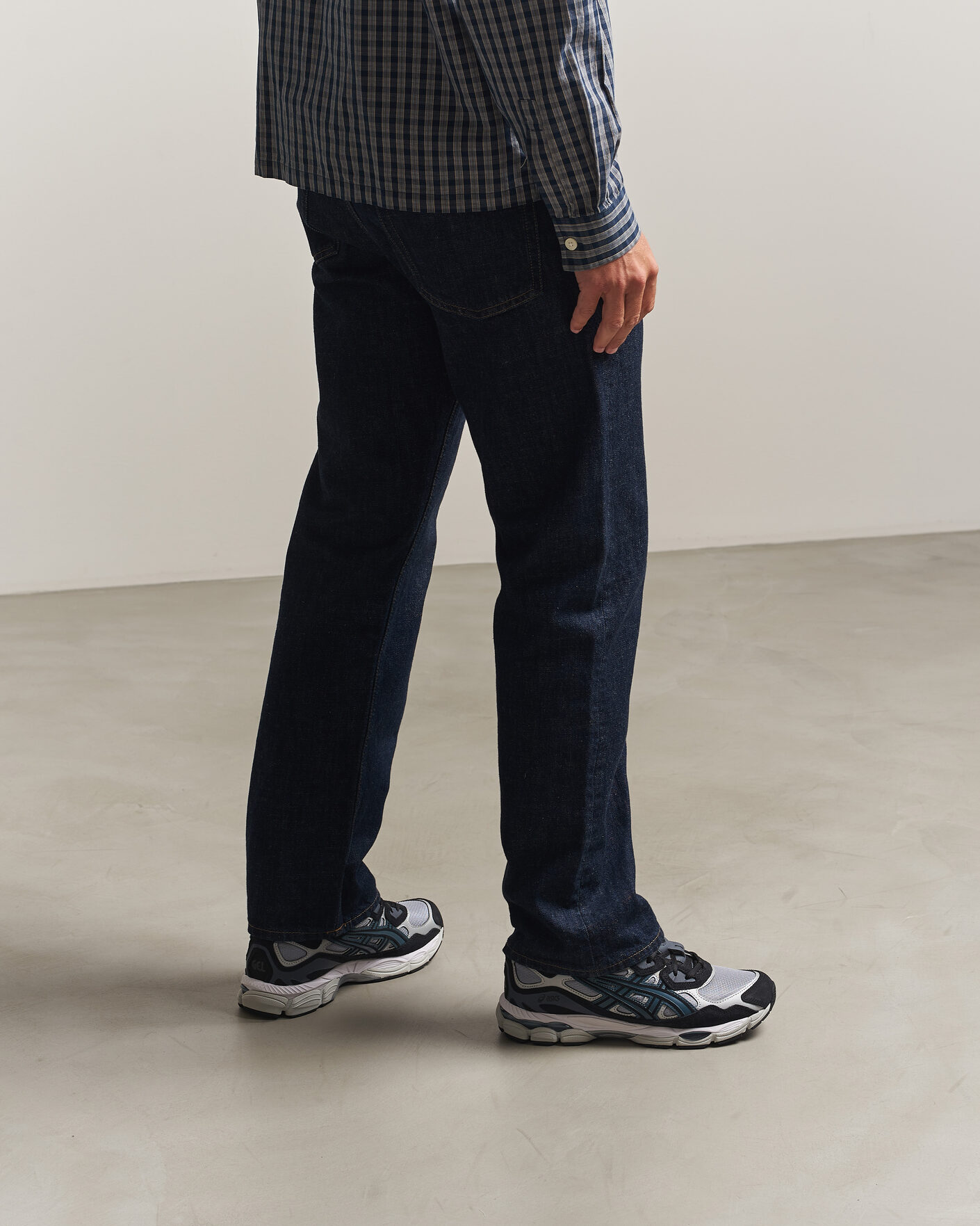 Heren | Sneakers | Asics | Gel-NYC Gravel/Raw Indigo