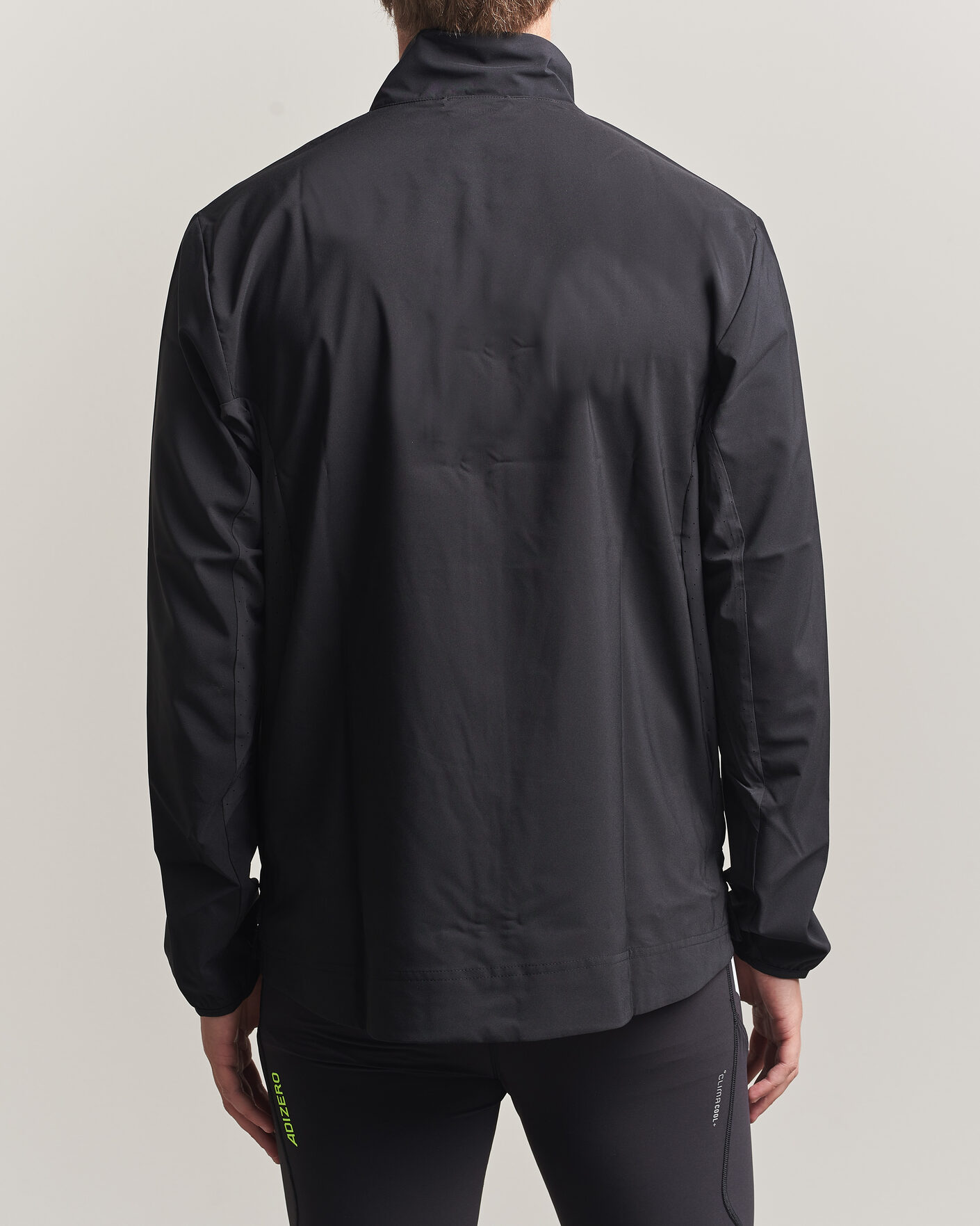 Heren | Truien | adidas Performance | Adizero Running Full Zip Black