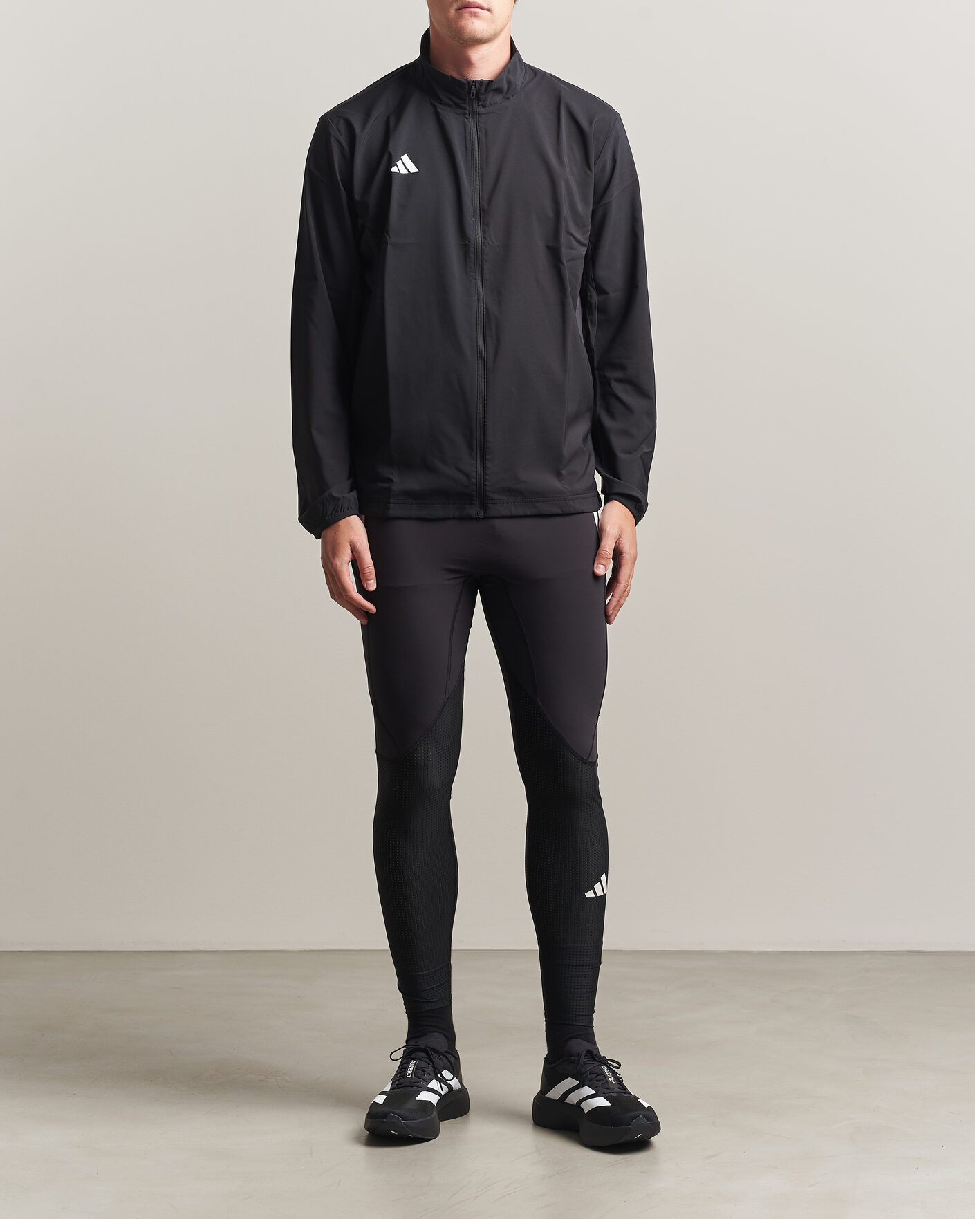 Heren | Broeken | adidas Performance | Adizero Running Tights Black