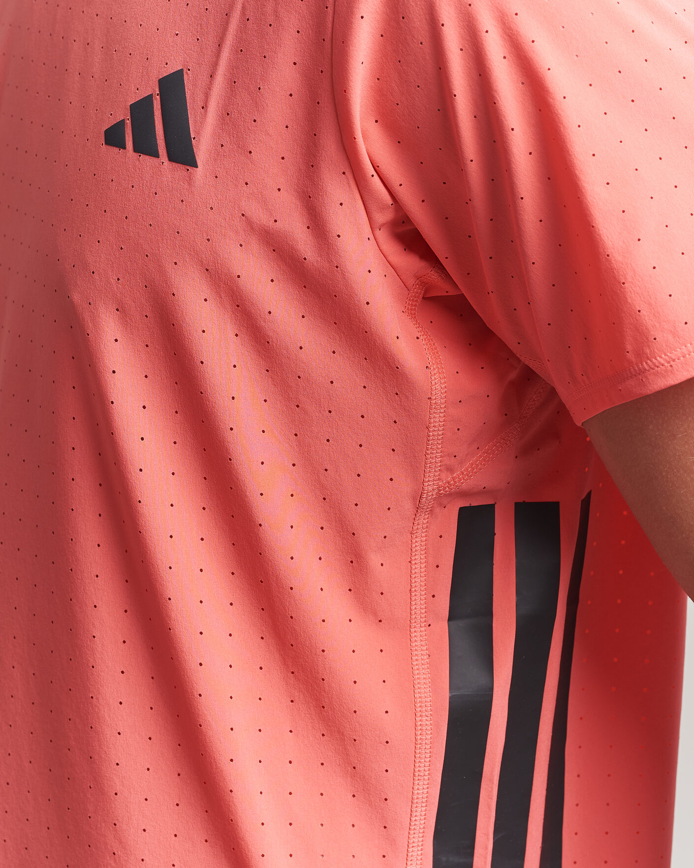 Heren | T-shirts | adidas Performance | Adizero Running T-Shirt Red