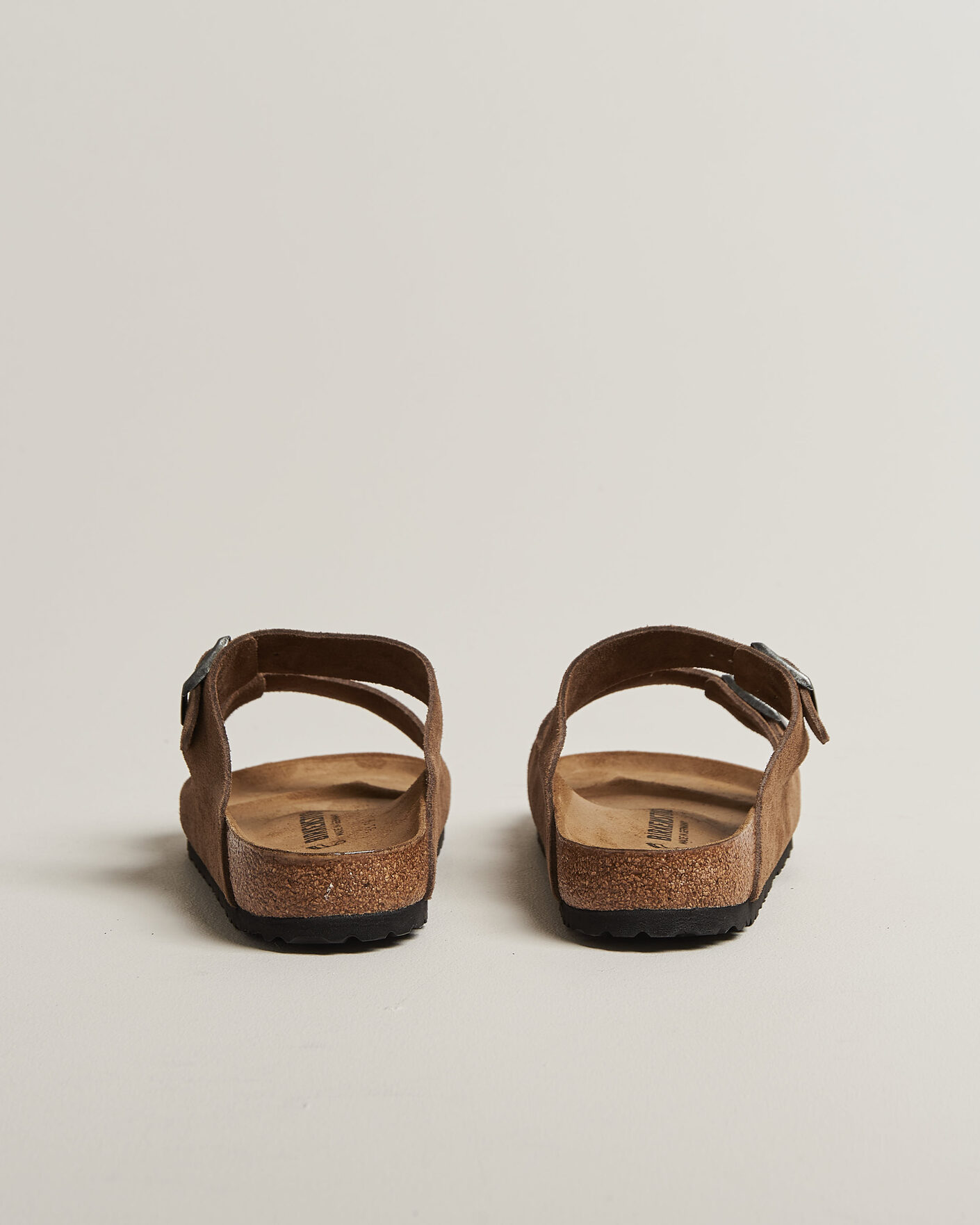 Heren | Sandalen slides | BIRKENSTOCK | Arizona Classic Footbed Dark Tea Suede