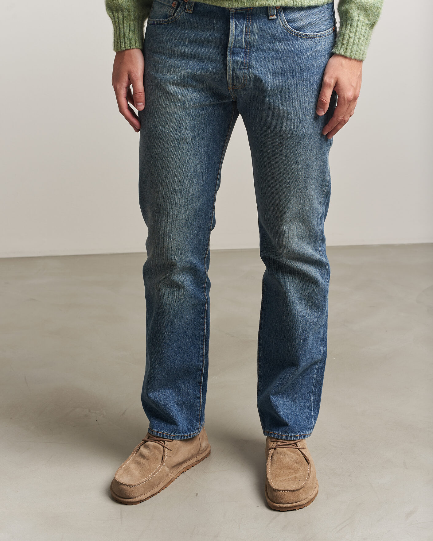 Heren | Instappers | BIRKENSTOCK | Utti Lace Loafer Gray Taupe Suede