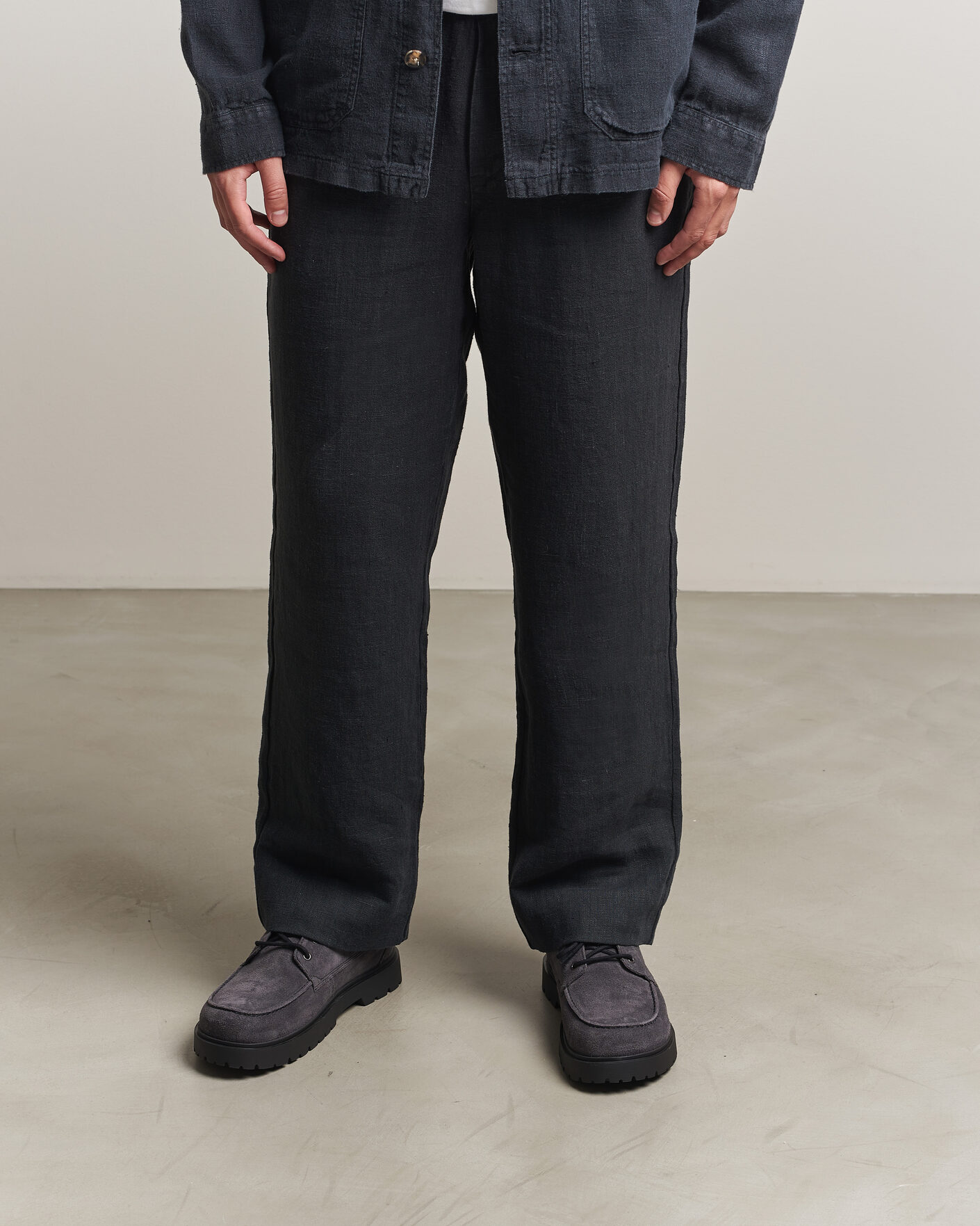 Heren | Derby schoenen | BIRKENSTOCK | Highwood Moc Lace Charcoal Suede