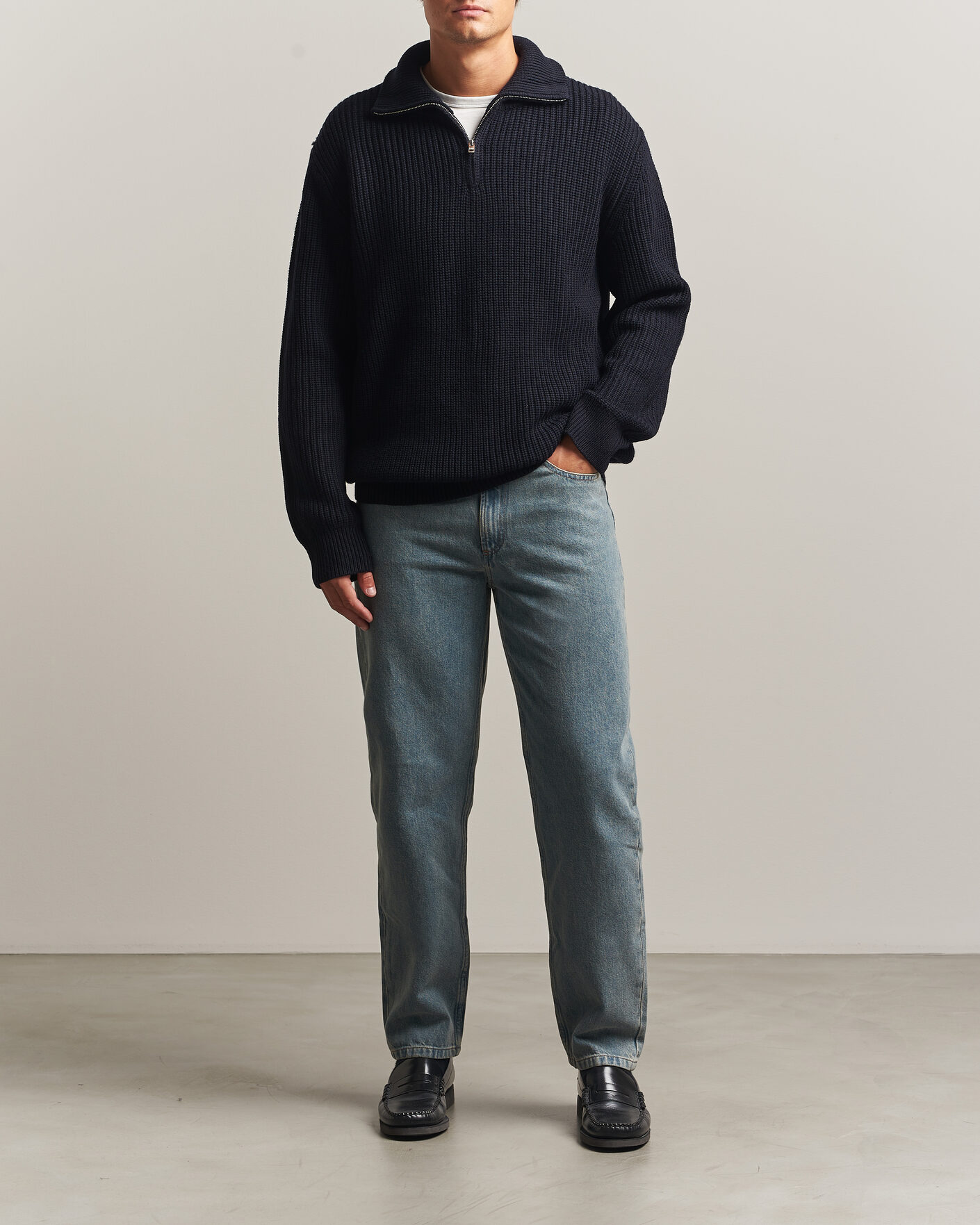 Heren | Jeans | A.P.C. | Martin Jeans Washed Indigo