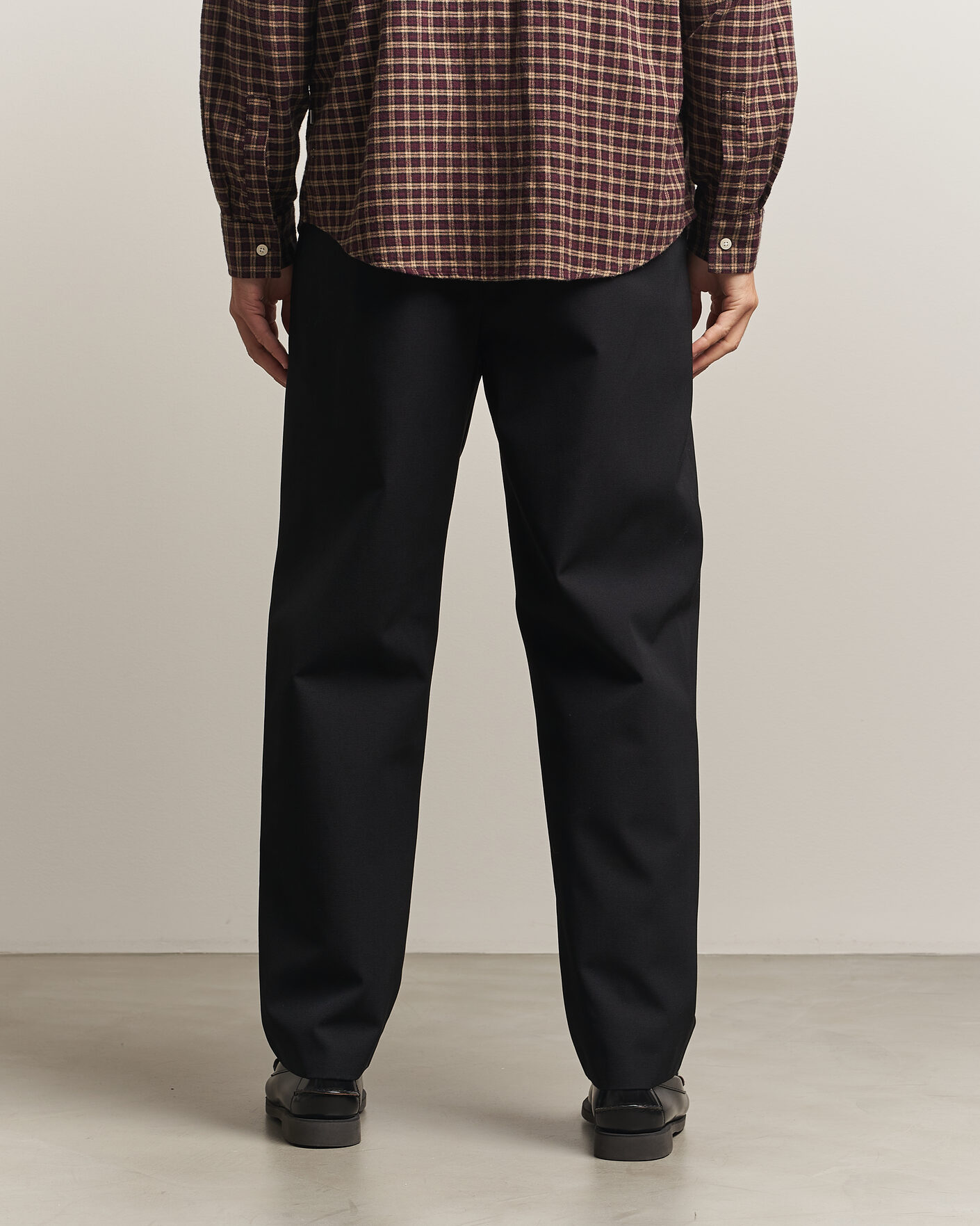Heren | Broeken | A.P.C. | Renato Pleated Trousers Black