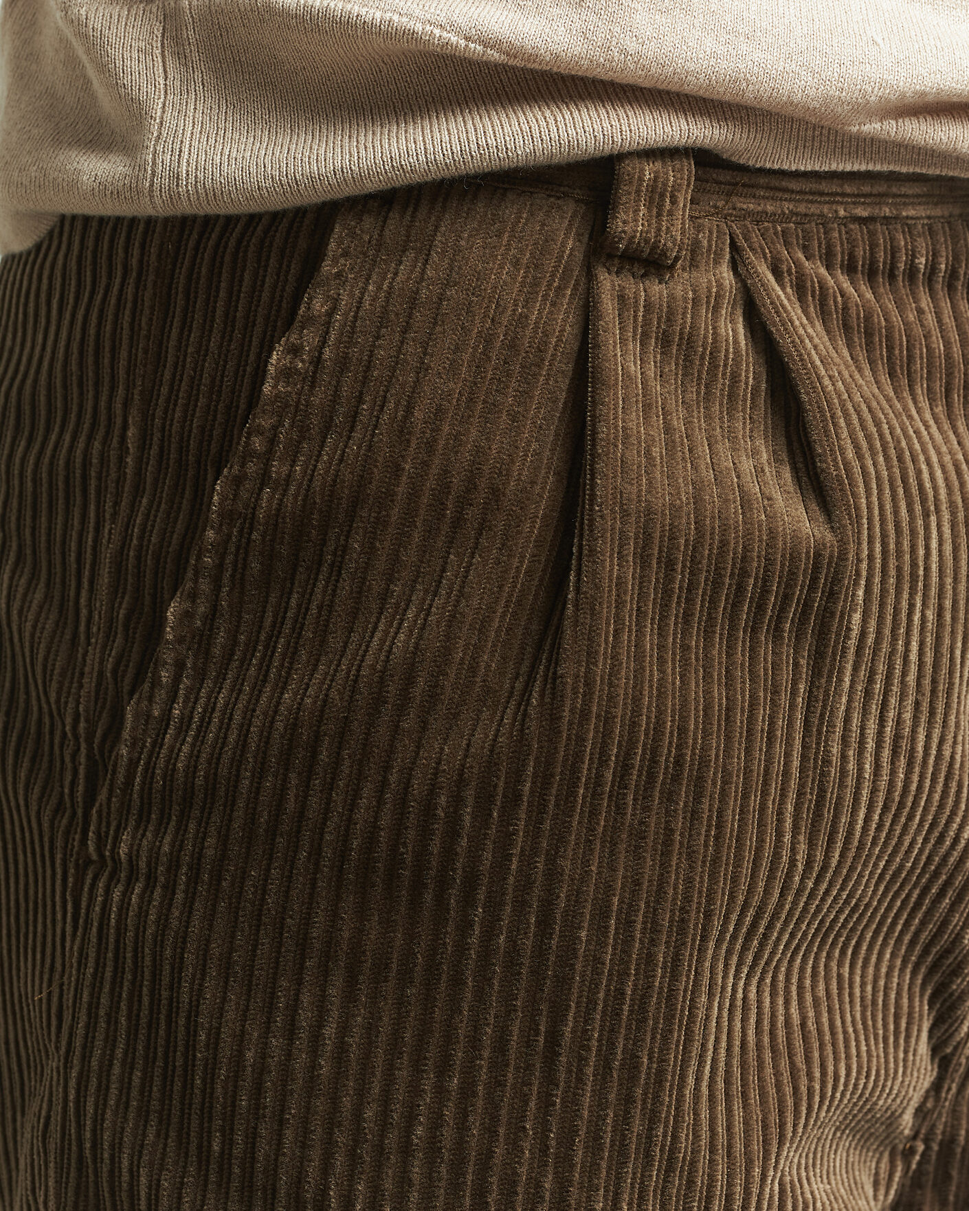 Heren | Broeken | A.P.C. | Ricky Corduroy Trousers Taupe