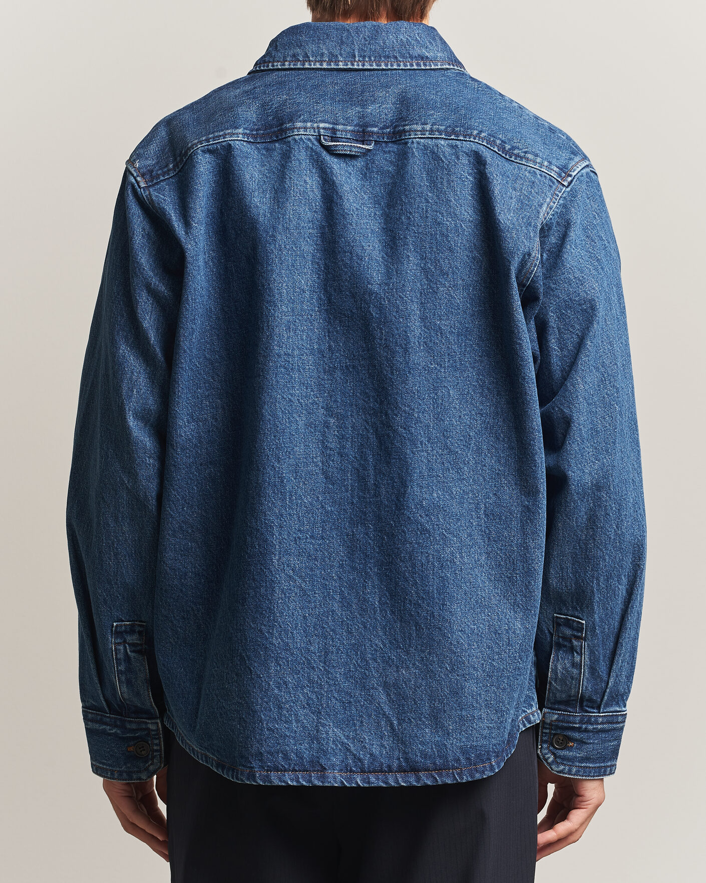 Heren | Overhemden | A.P.C. | Basile Denim Overshirt Washed Indigo