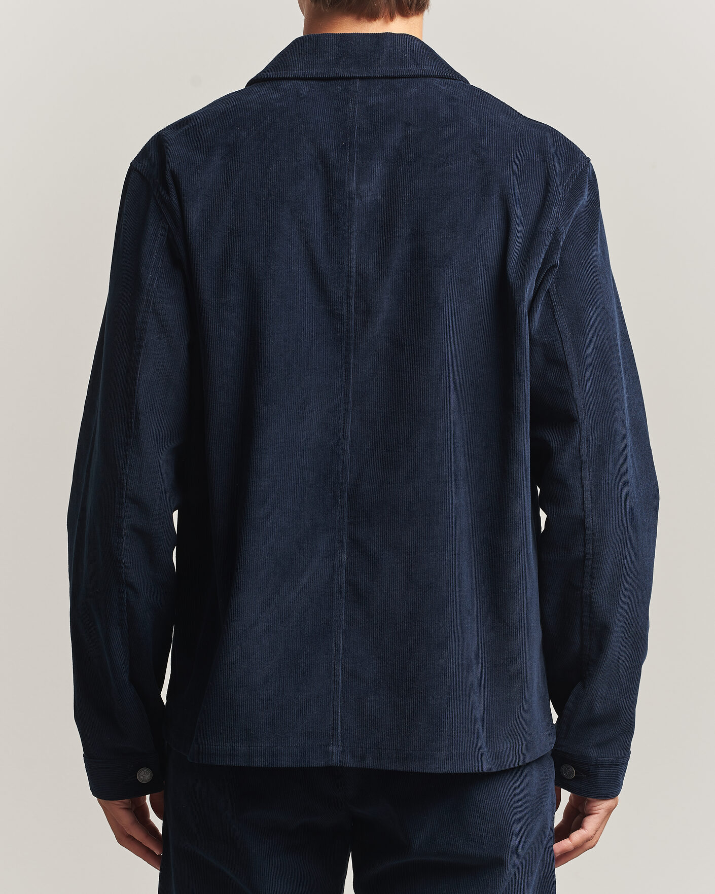 Heren | Overhemden | A.P.C. | New Rodney Corduroy Overshirt Dark Navy
