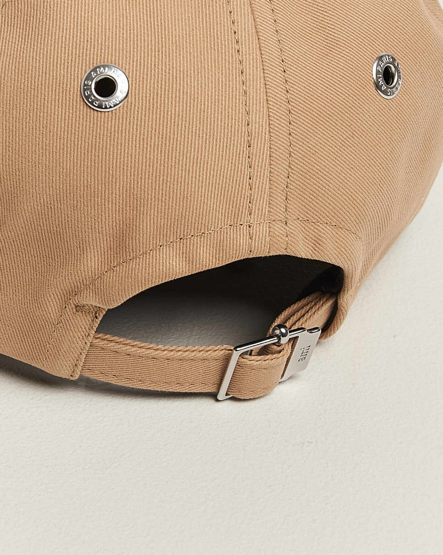 Heren | Hoeden en petten | AMI | Contrasted Heart Logo Cap Beige Mastic