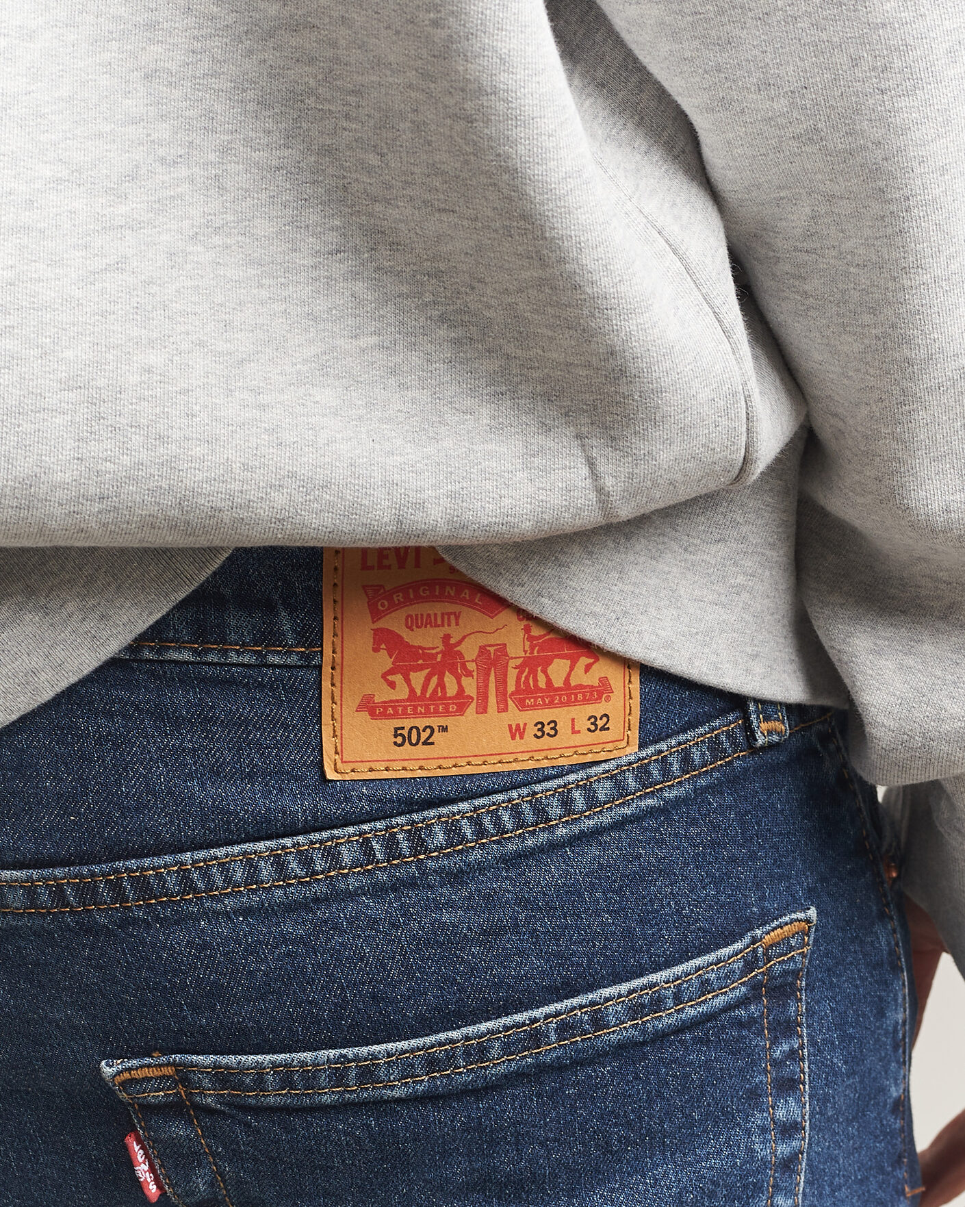 Heren | Jeans | Levi's | 502 Taper Jeans All My Thoughts Adv