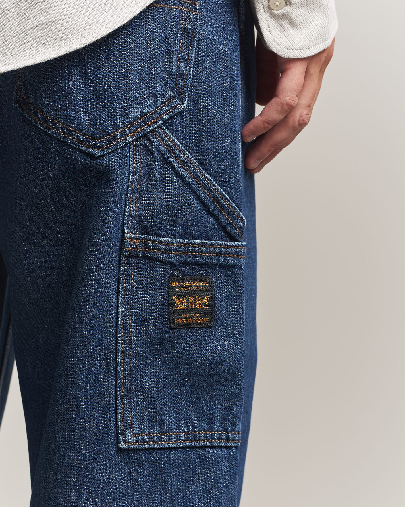 Heren | Jeans | Levi's | 568 Loose Straight Carpenter Jeans Turn It Around