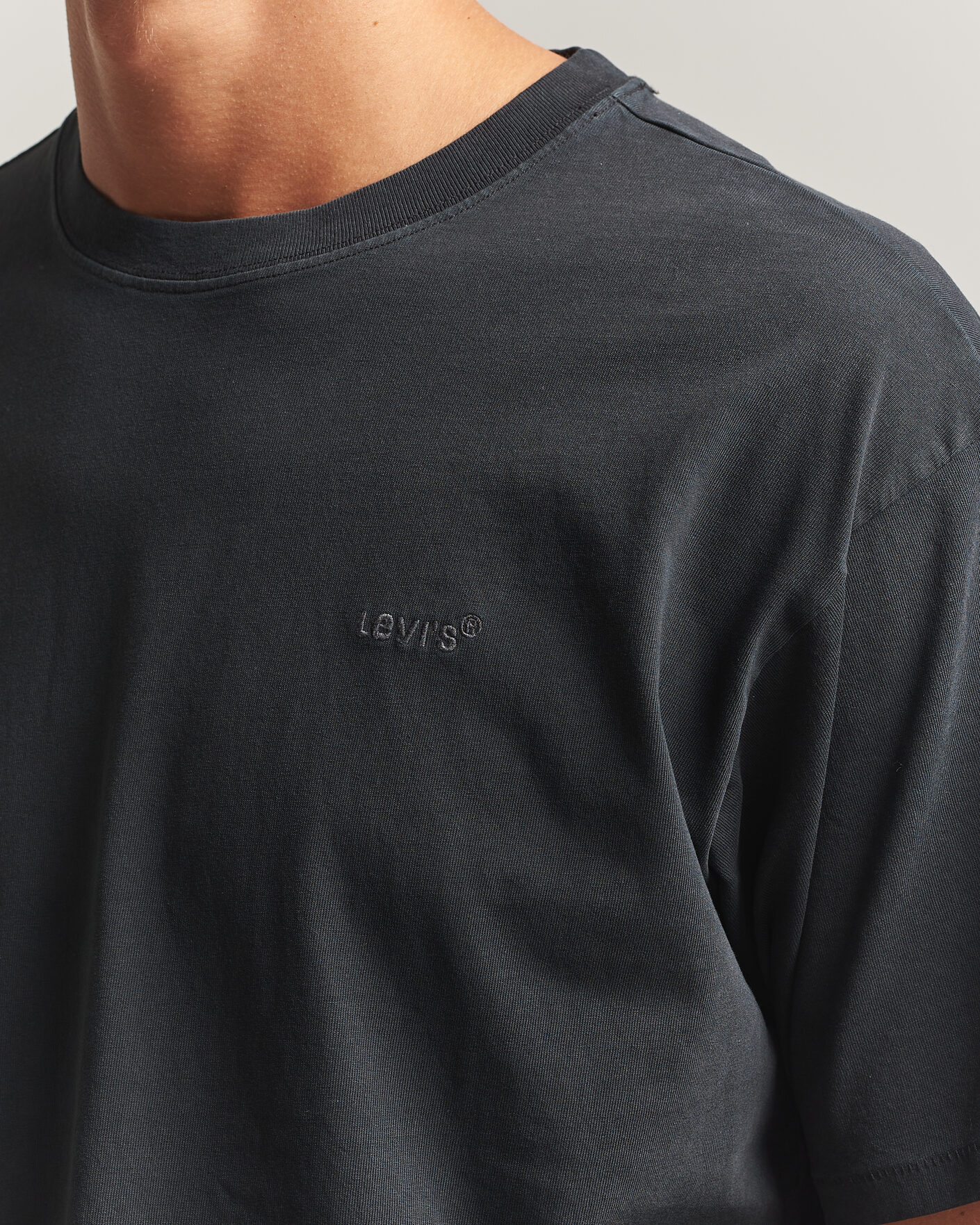 Heren | T-shirts | Levi's | Red Tab Vintage T-Shirt Weathered Finish Jet Black