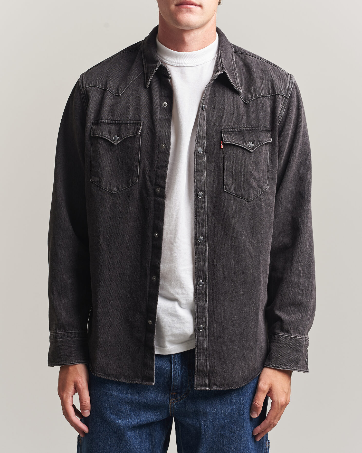 Heren | Overhemden | Levi's | Barstow Western Standard Shirt Thermodapt Black