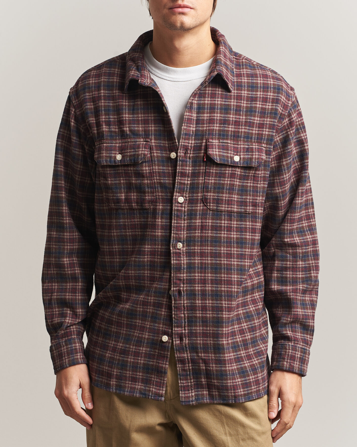Heren | Overhemden | Levi's | Jackson Worker Shirt Vineyard Wine