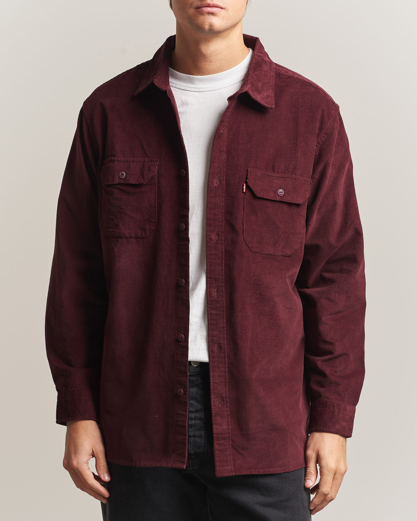 Heren | Overhemden | Levi's | Jackson Corduroy Worker Shirt Vineyard Wine