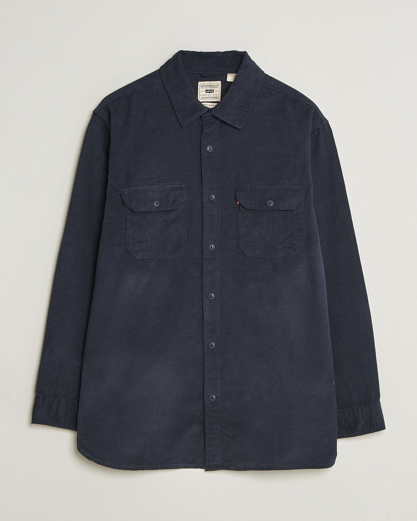 Heren | Overhemden | Levi's | Jackson Corduroy Worker Shirt Nightfall Navy