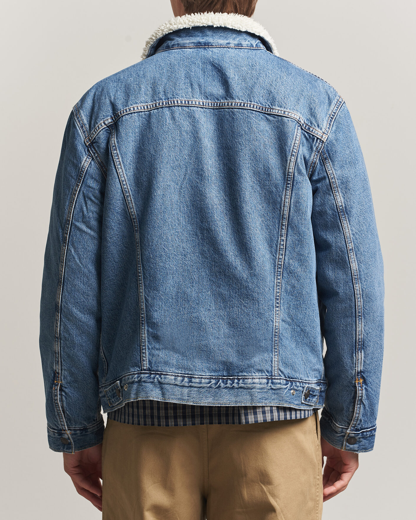 Heren | Jassen | Levi's | Type 3 Sherpa Trucker Washed Away