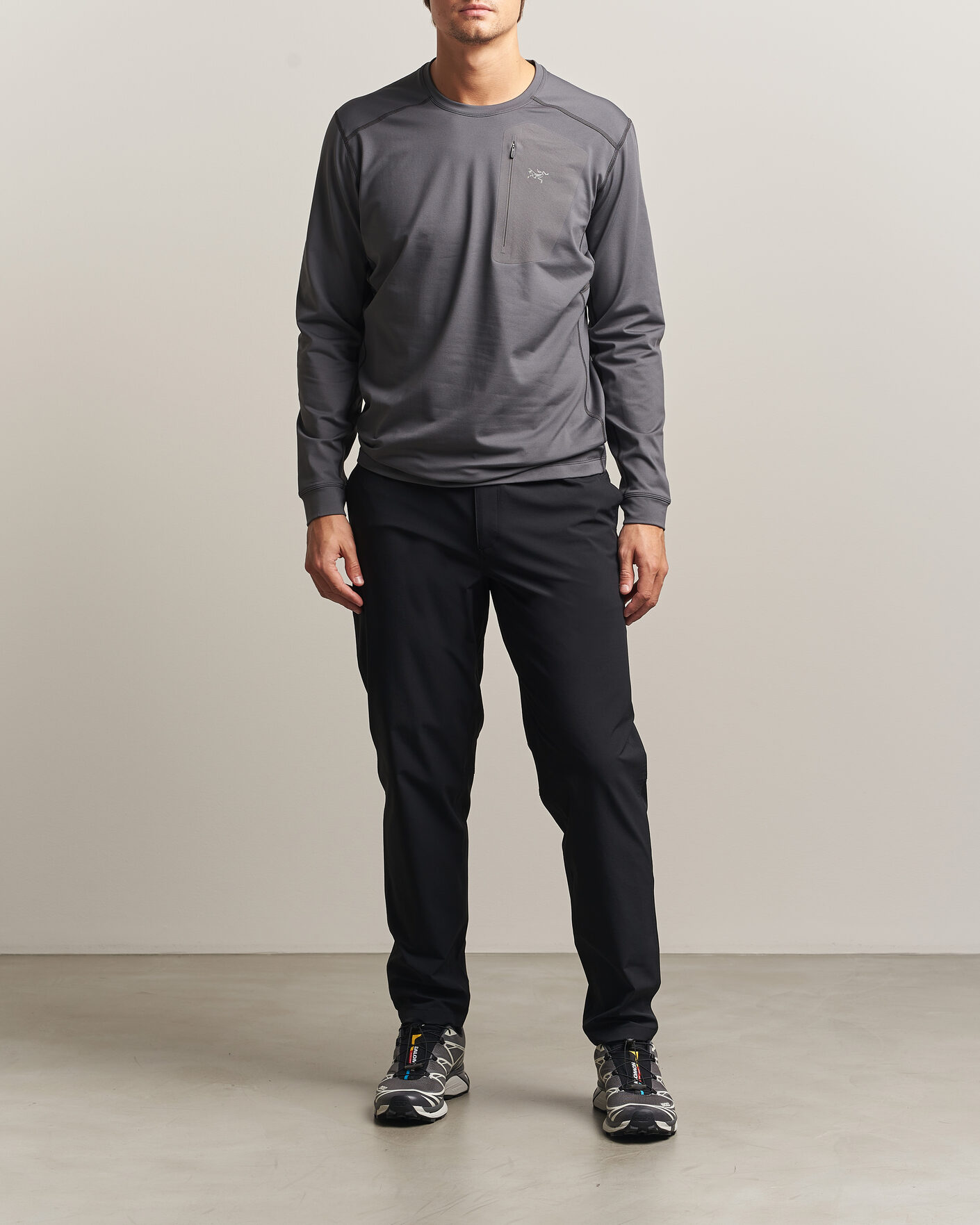 Heren | Truien | Arc'teryx | Rho LT Baselayer Crew Neck Cloud