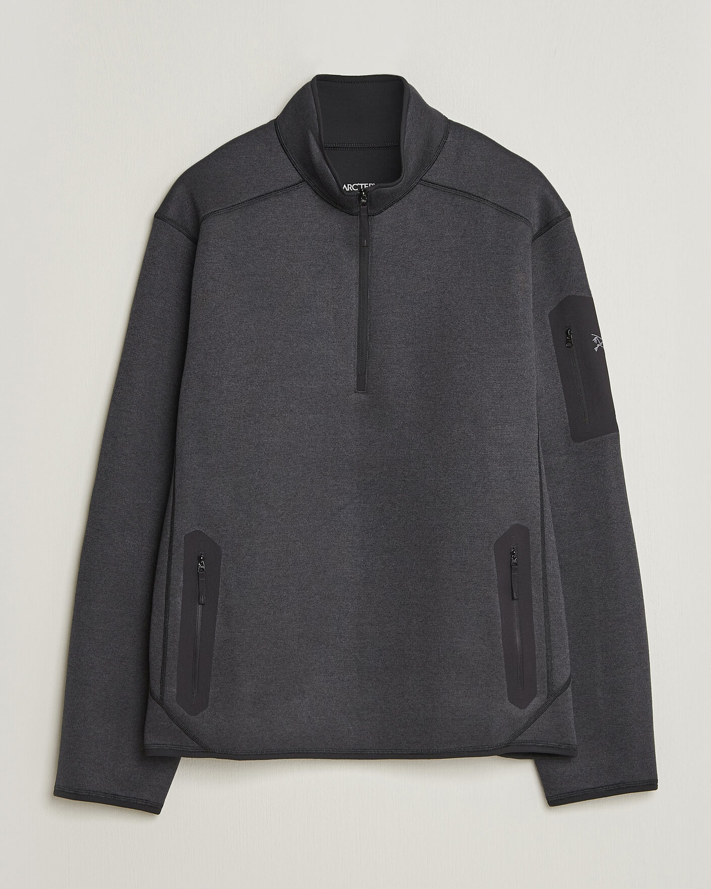 Heren | Truien | Arc'teryx | Covert Half Zip Black Heather