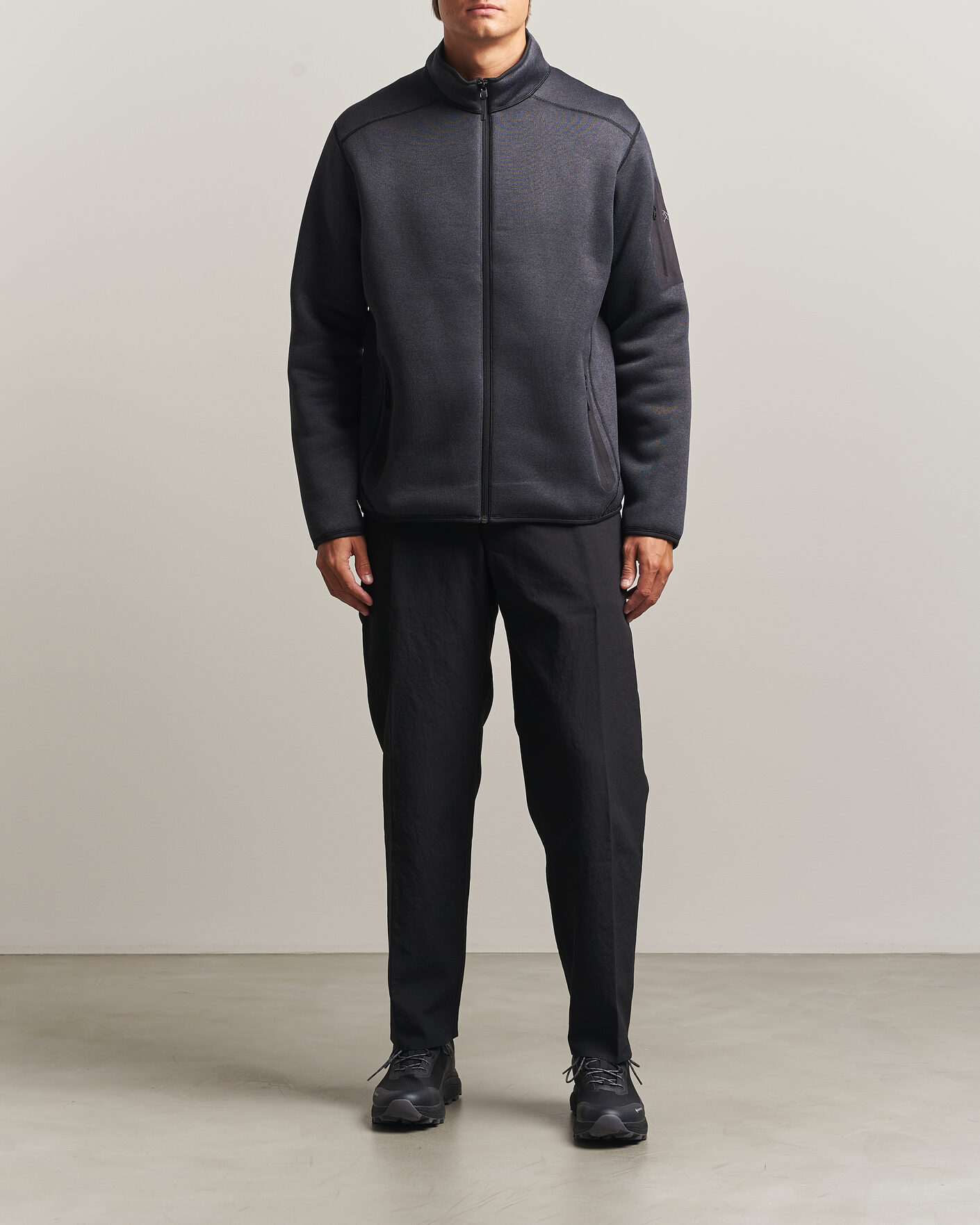Heren | Truien | Arc'teryx | Covert Full Zip Black Heather