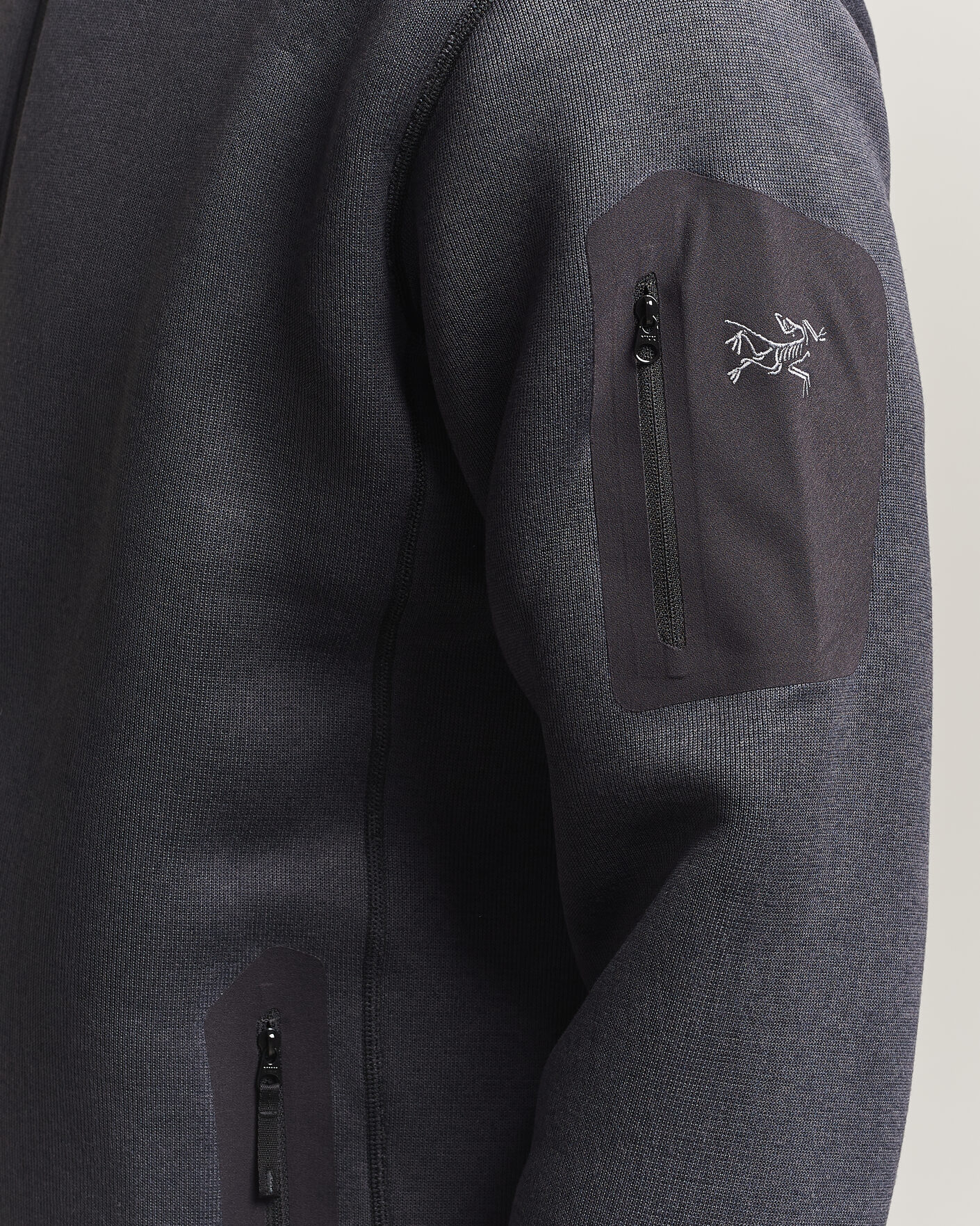Heren | Truien | Arc'teryx | Covert Full Zip Black Heather