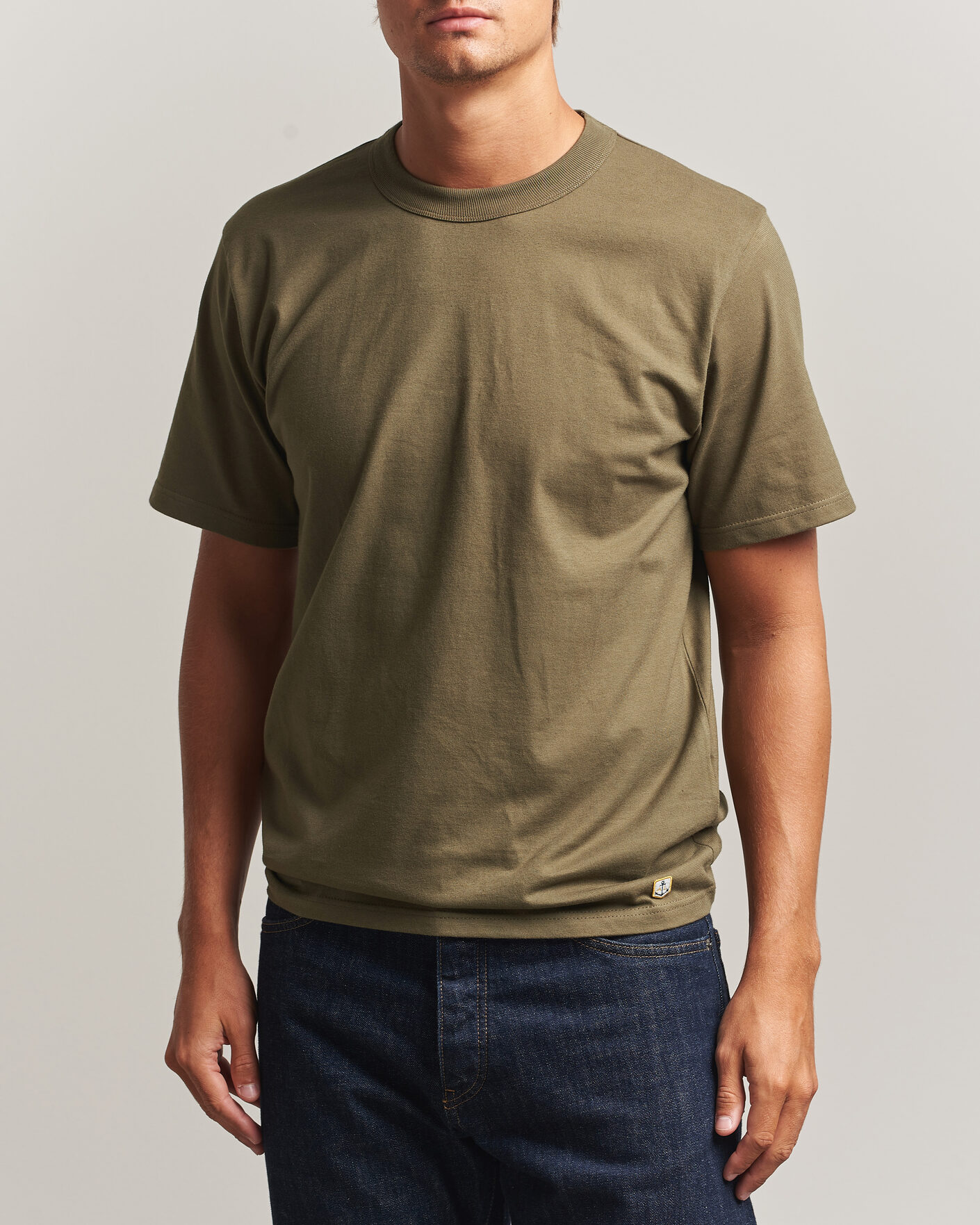 Heren | T-shirts | Armor-lux | Héritage Callac T-Shirt Olive