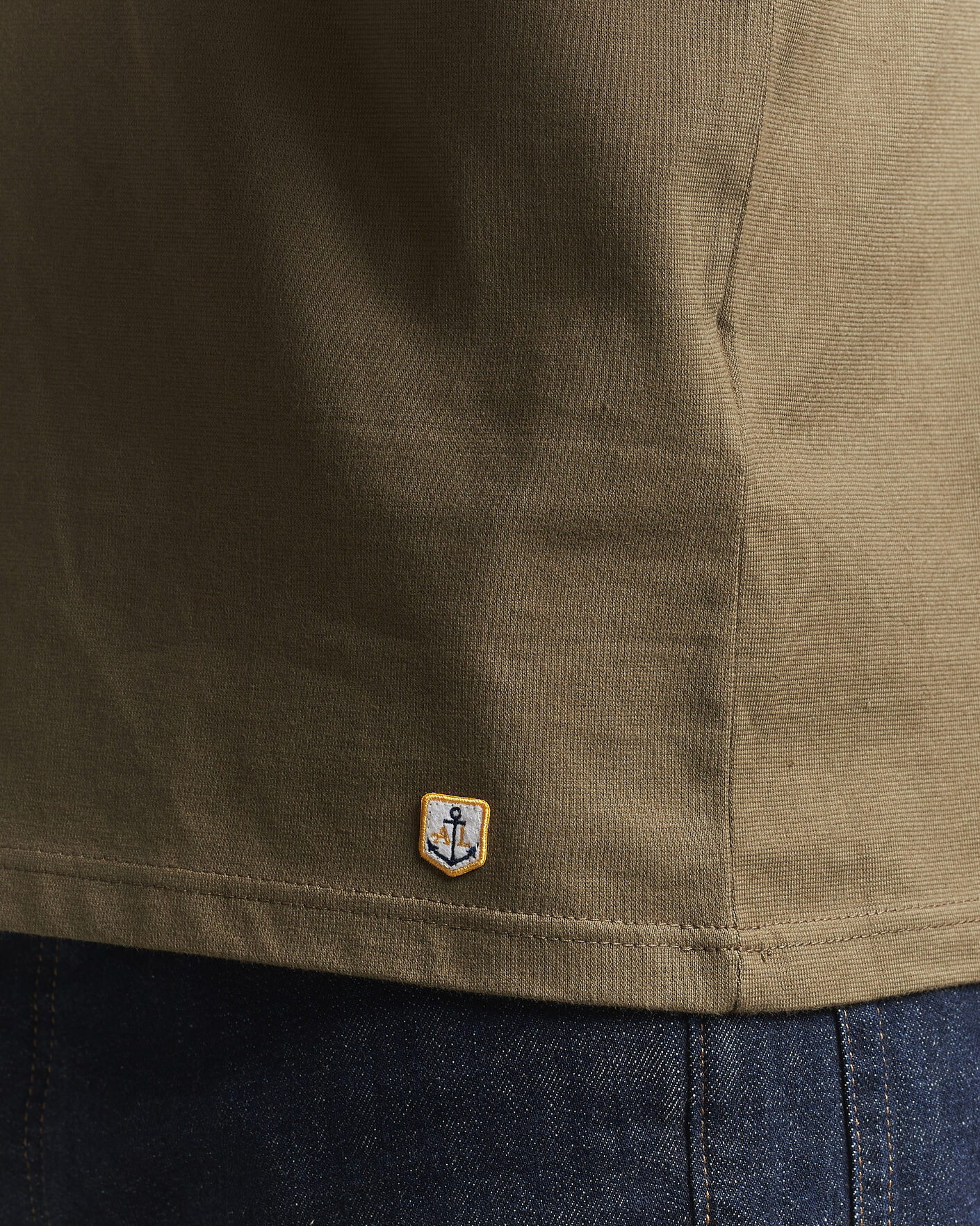 Heren | T-shirts | Armor-lux | Héritage Callac T-Shirt Olive