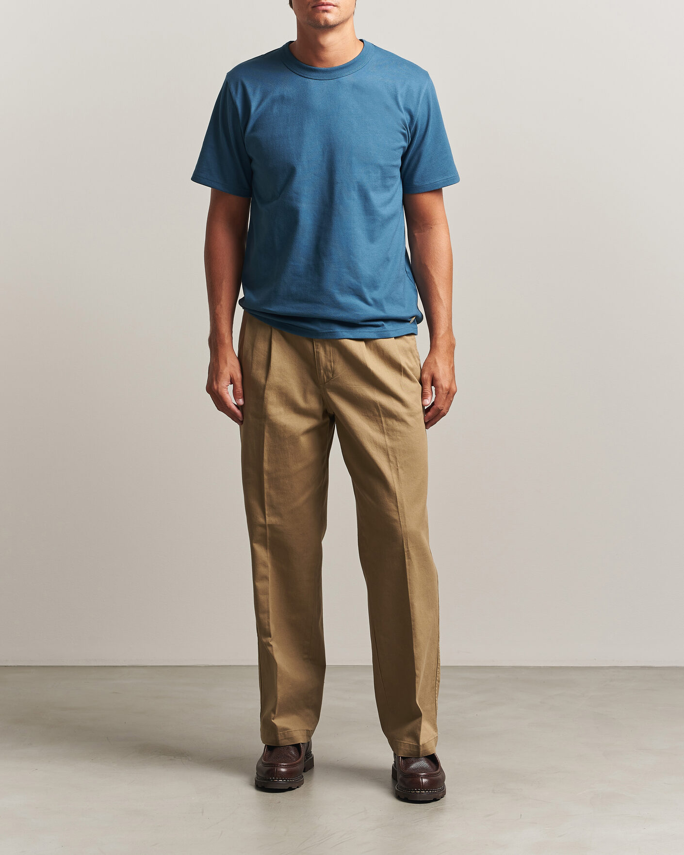 Heren | T-shirts | Armor-lux | Héritage Callac T-Shirt Teal