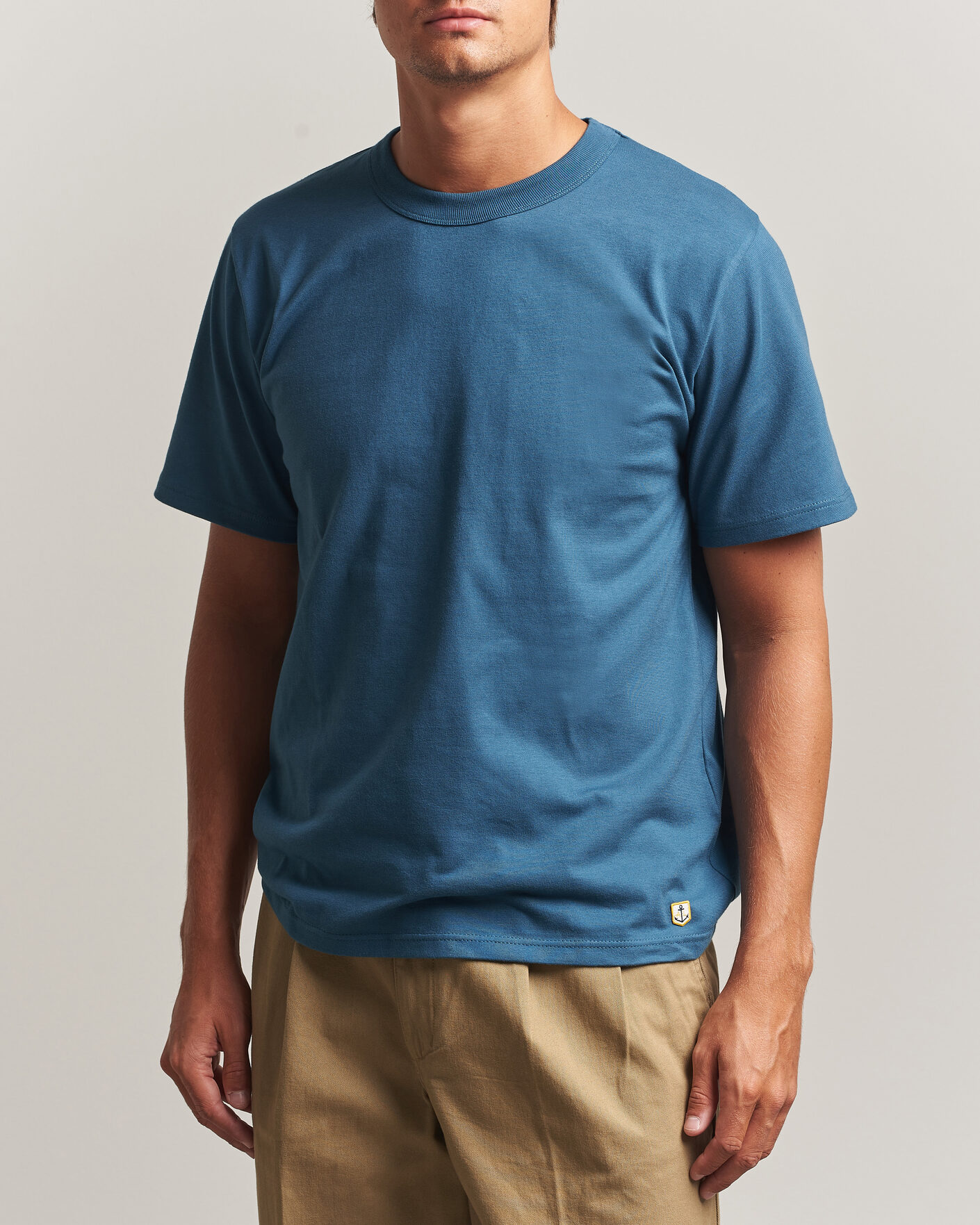 Heren | T-shirts | Armor-lux | Héritage Callac T-Shirt Teal