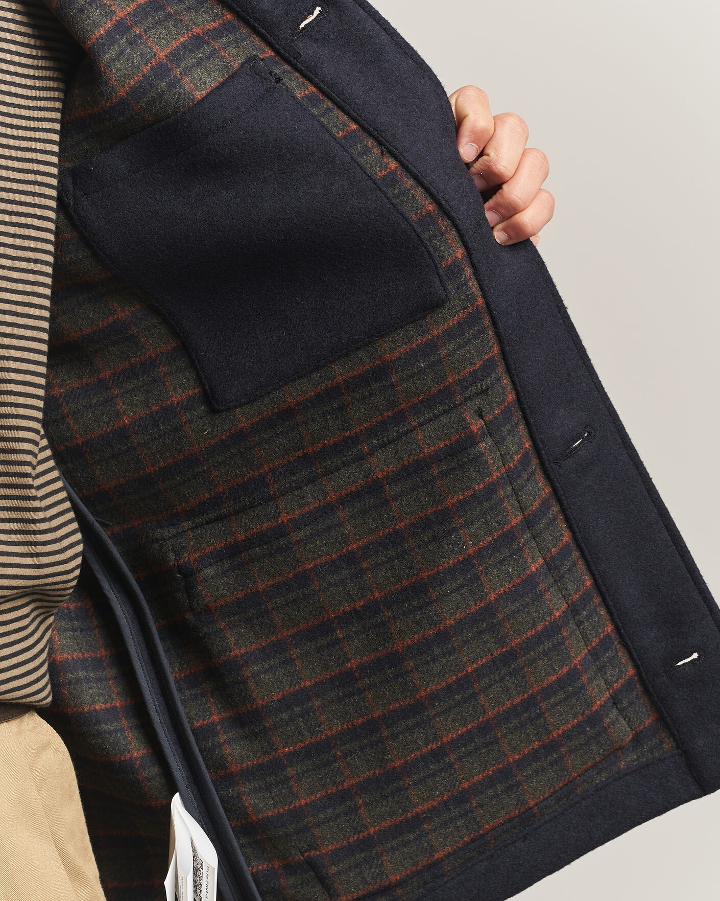 Heren | Jassen | Armor-lux | Wool Shirt Jacket Rich Navy