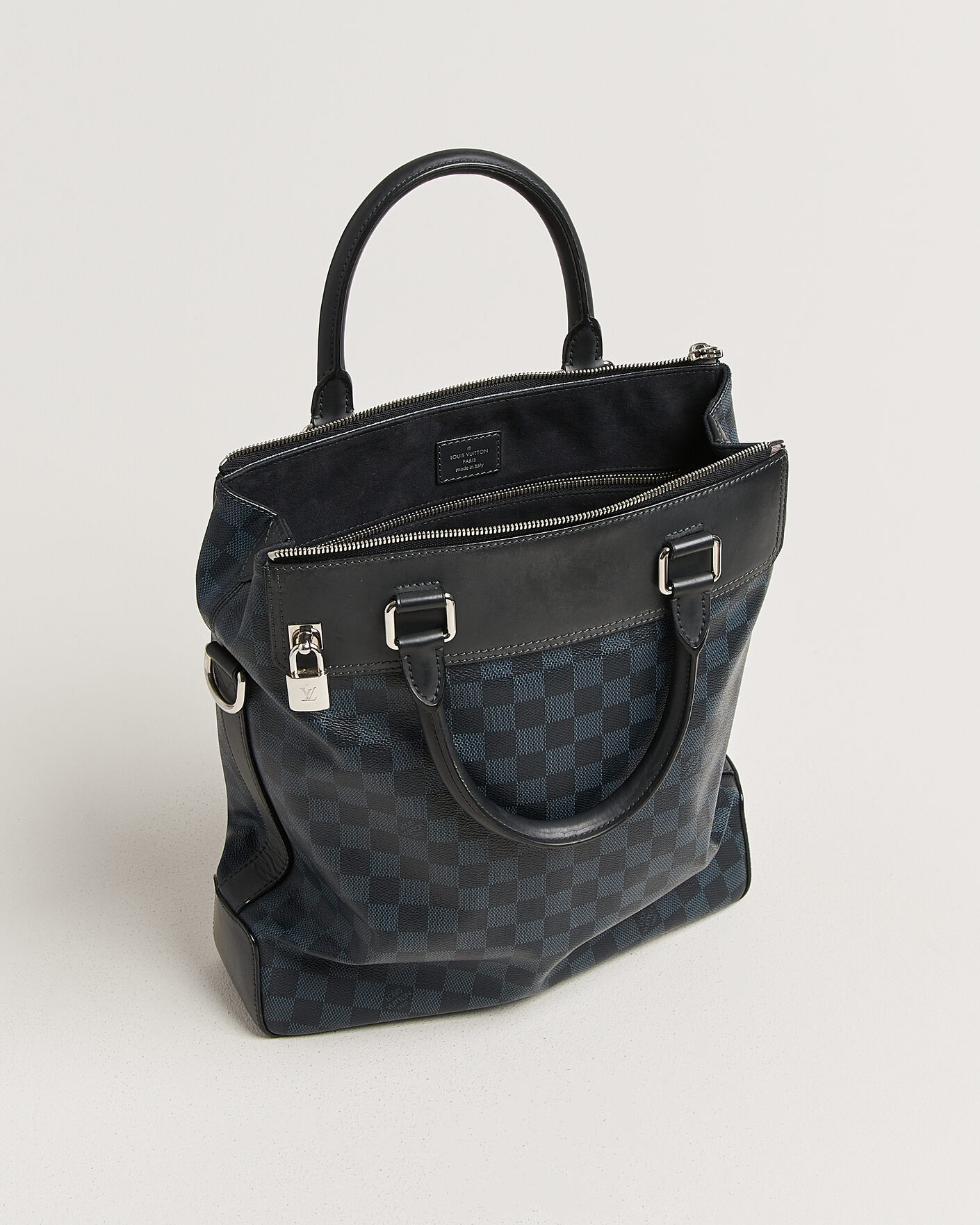 Heren | Pre-Owned & Vintage Bags | Louis Vuitton Pre-Owned | Greenwich Tote Bag Damier Cobalt