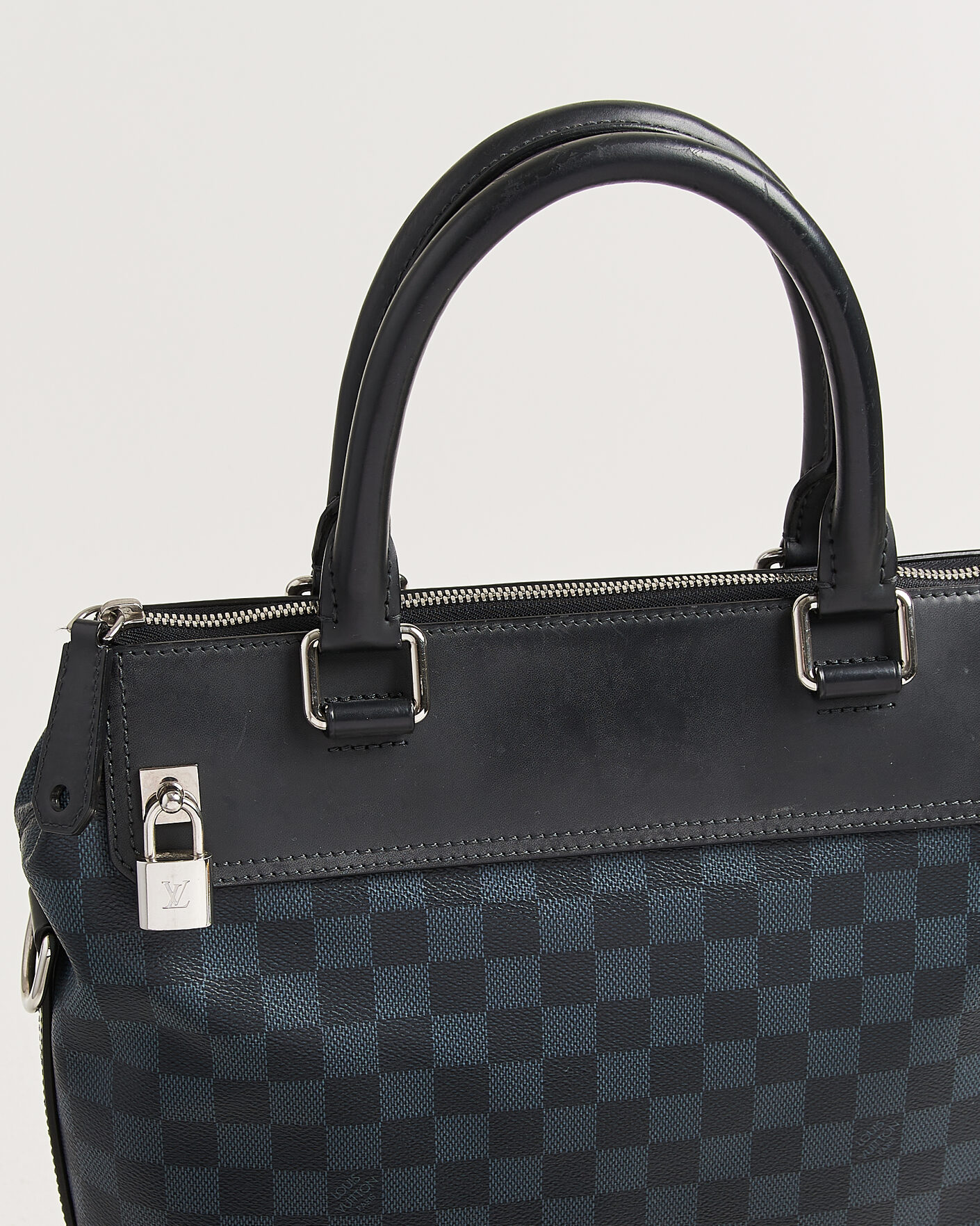 Heren | Pre-Owned & Vintage Bags | Louis Vuitton Pre-Owned | Greenwich Tote Bag Damier Cobalt