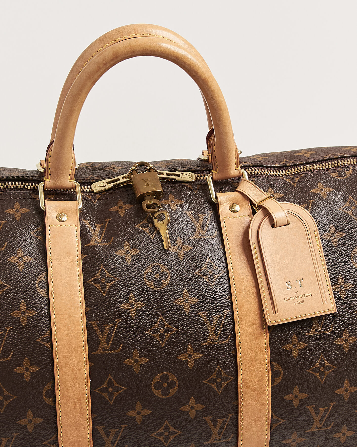 Heren | Pre-Owned & Vintage Bags | Louis Vuitton Pre-Owned | Keepall 50 Monogram