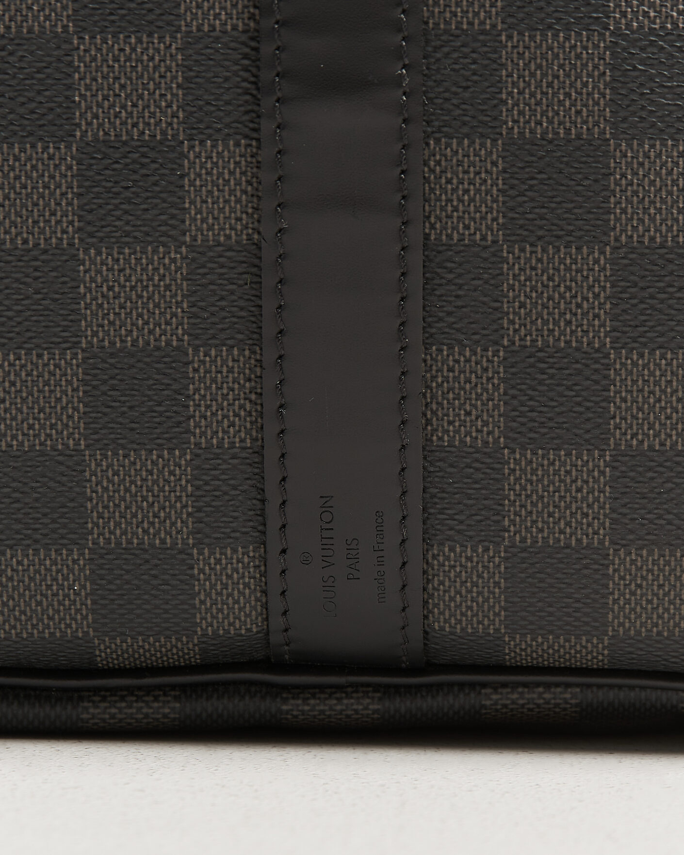 Heren | Pre-Owned & Vintage Bags | Louis Vuitton Pre-Owned | Keepall Bandouliére 55 Damier Graphite