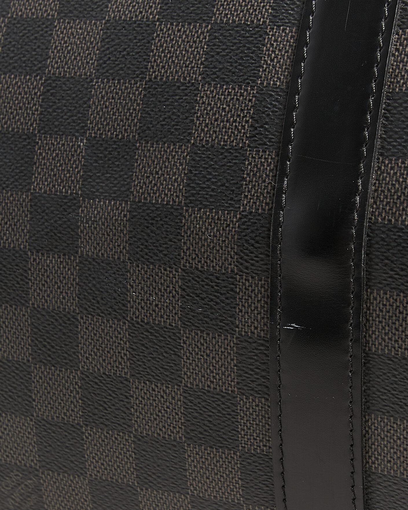 Heren | Pre-Owned & Vintage Bags | Louis Vuitton Pre-Owned | Keepall Bandouliére 55 Damier Graphite