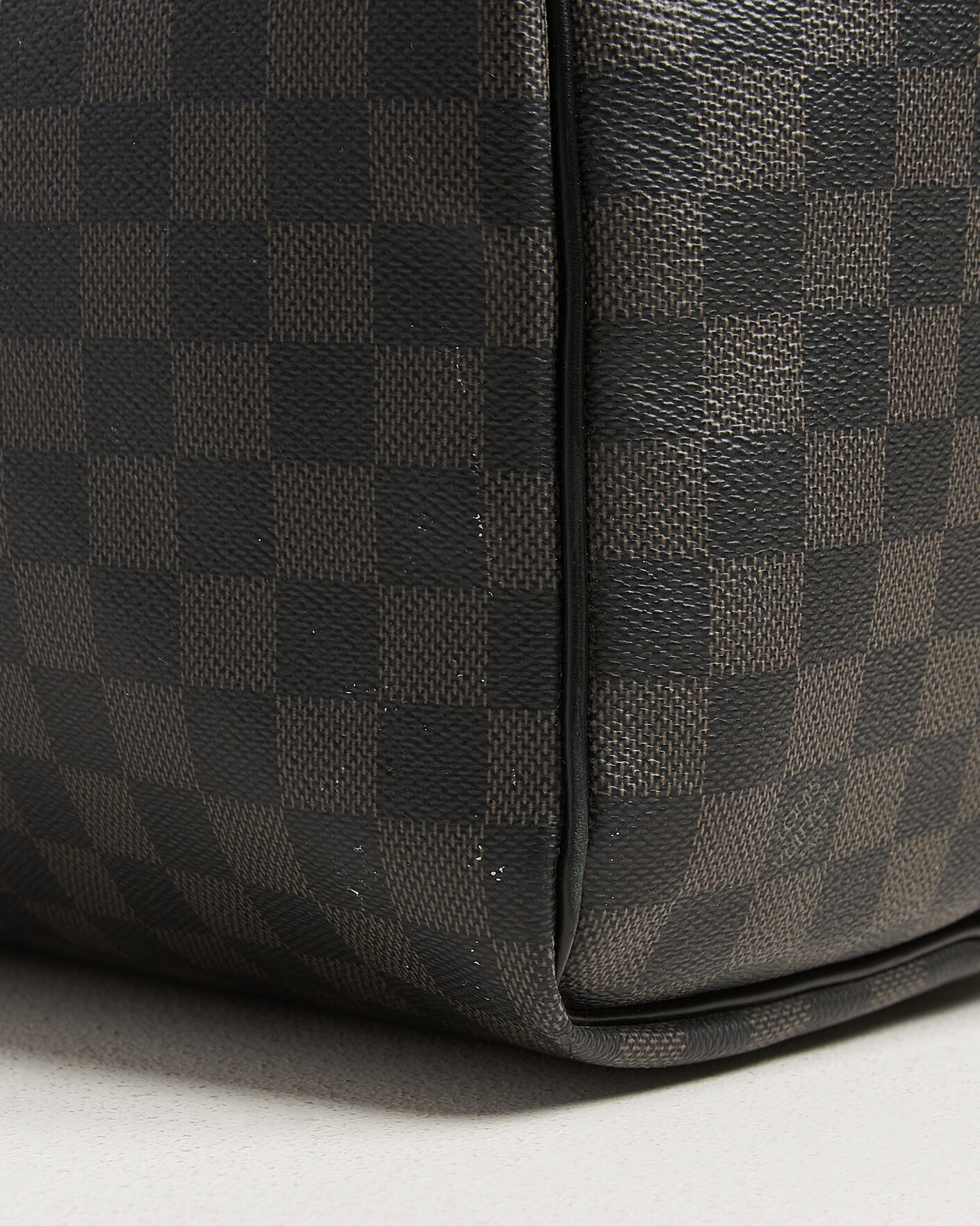 Heren | Pre-Owned & Vintage Bags | Louis Vuitton Pre-Owned | Keepall Bandouliére 55 Damier Graphite