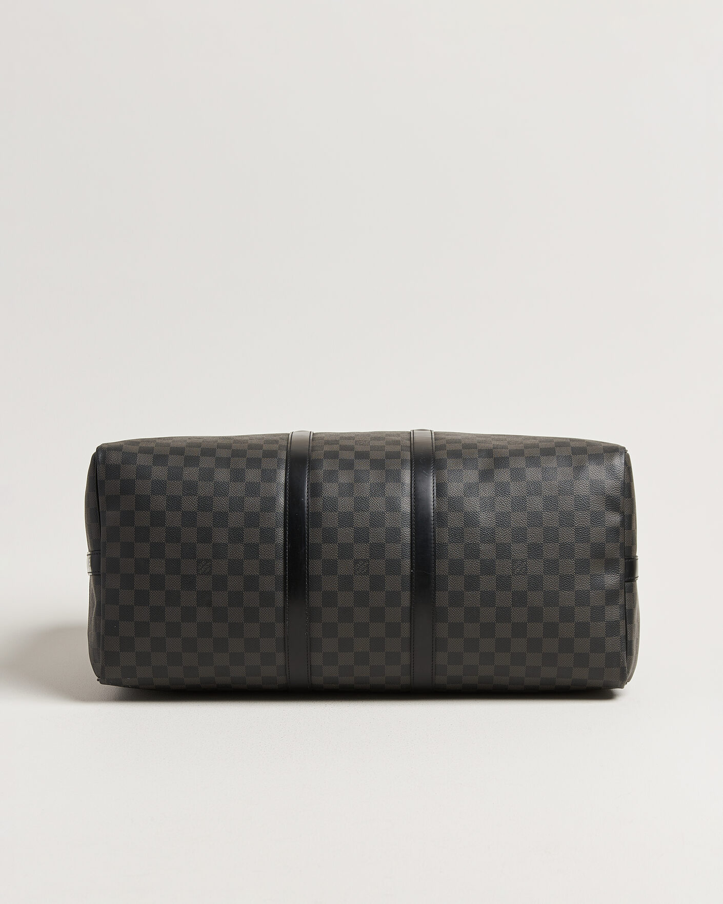 Heren | Pre-Owned & Vintage Bags | Louis Vuitton Pre-Owned | Keepall Bandouliére 55 Damier Graphite