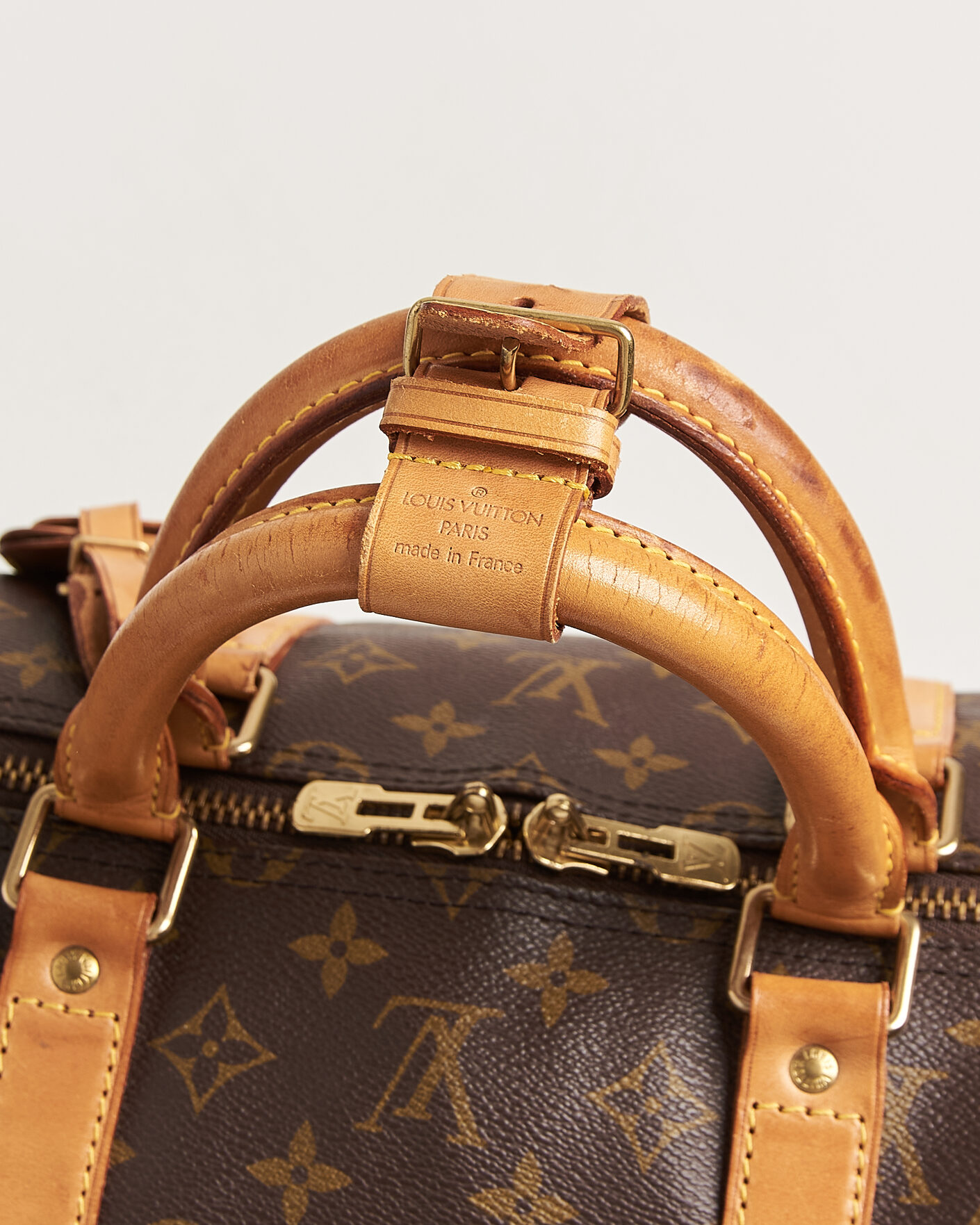 Heren | Pre-Owned & Vintage Bags | Louis Vuitton Pre-Owned | Keepall Bandouliére 55 Monogram